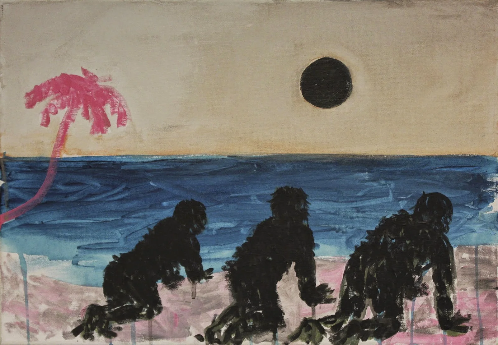 Starred Too Long 55cm x 38cm