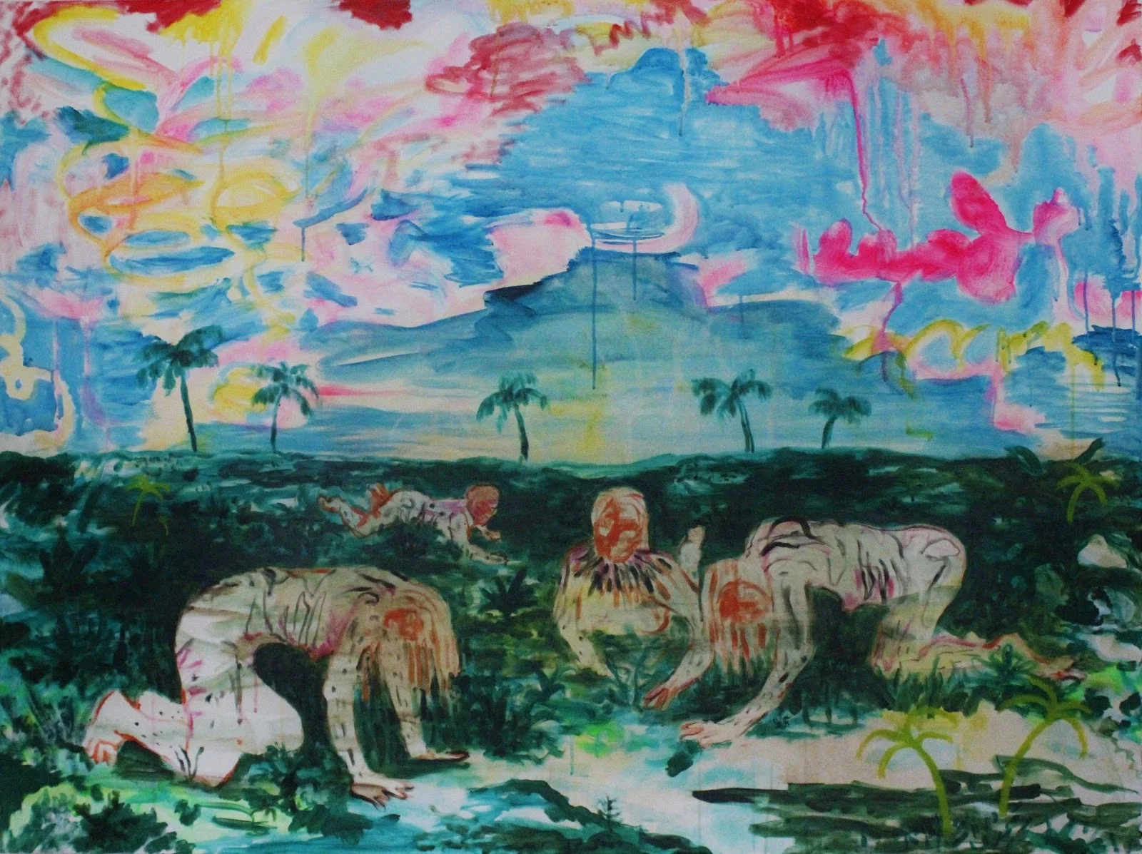   Power Animal  1.20m x 1.60m 