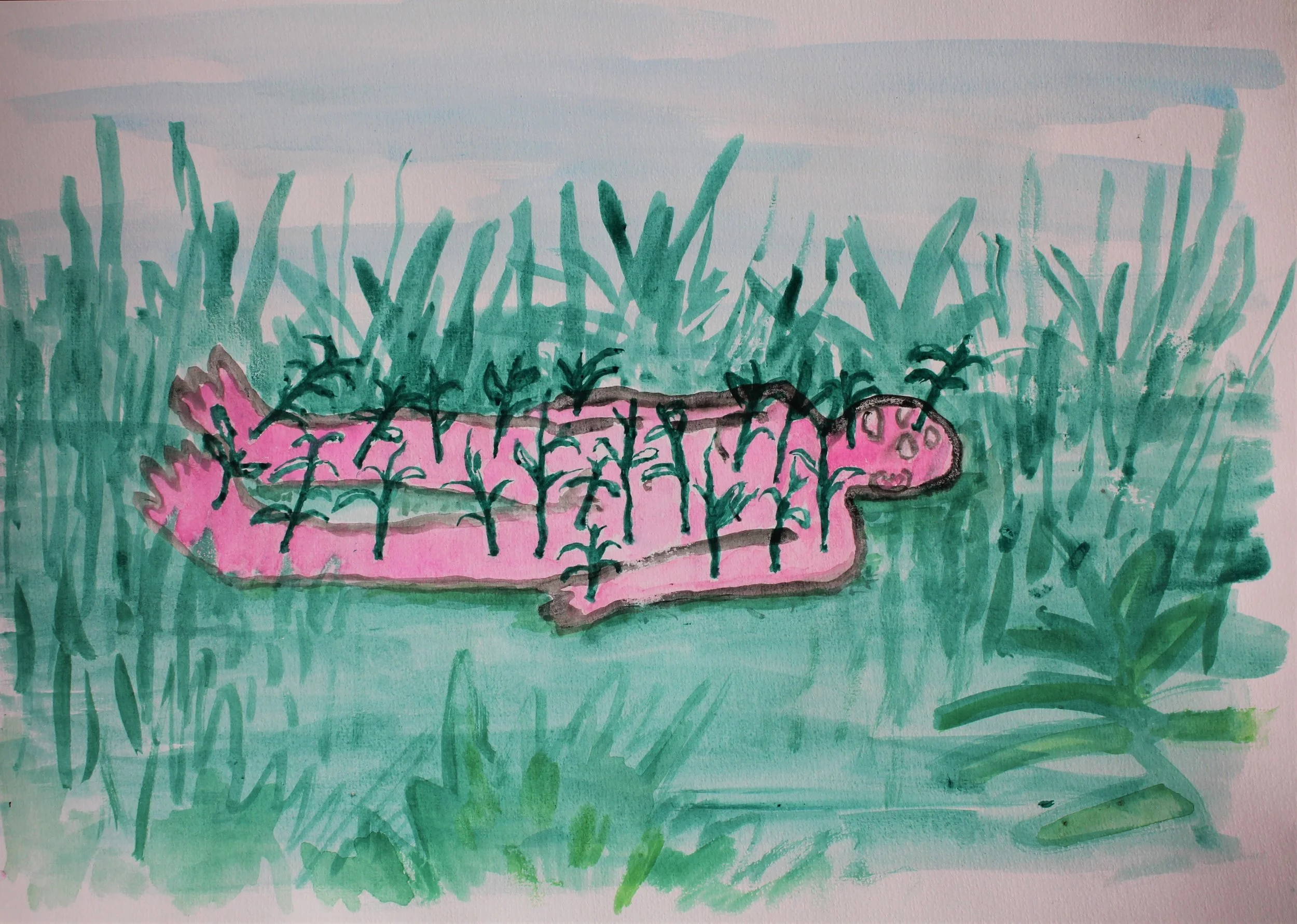 untitled, on paper A4