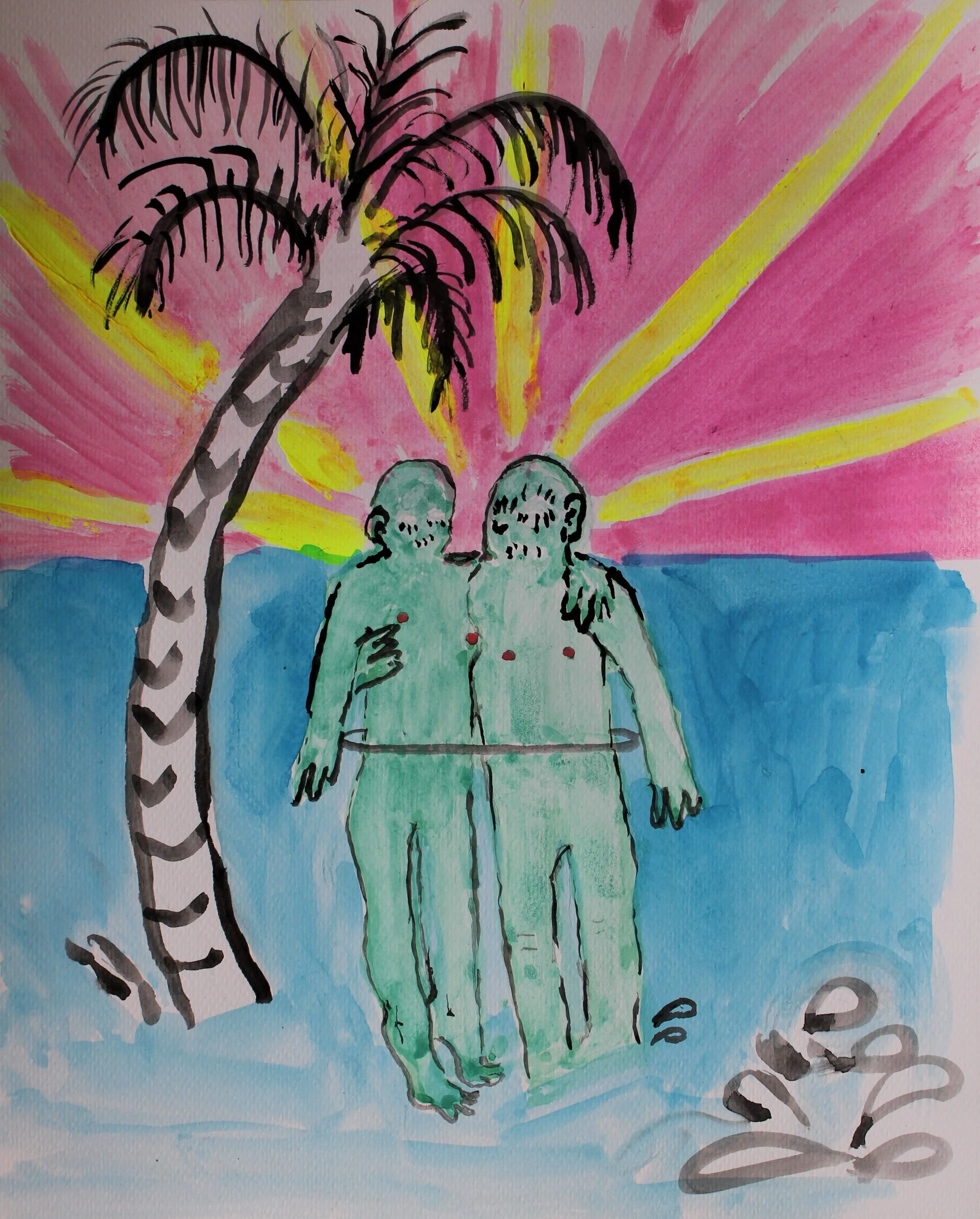 untitled, on paper A4