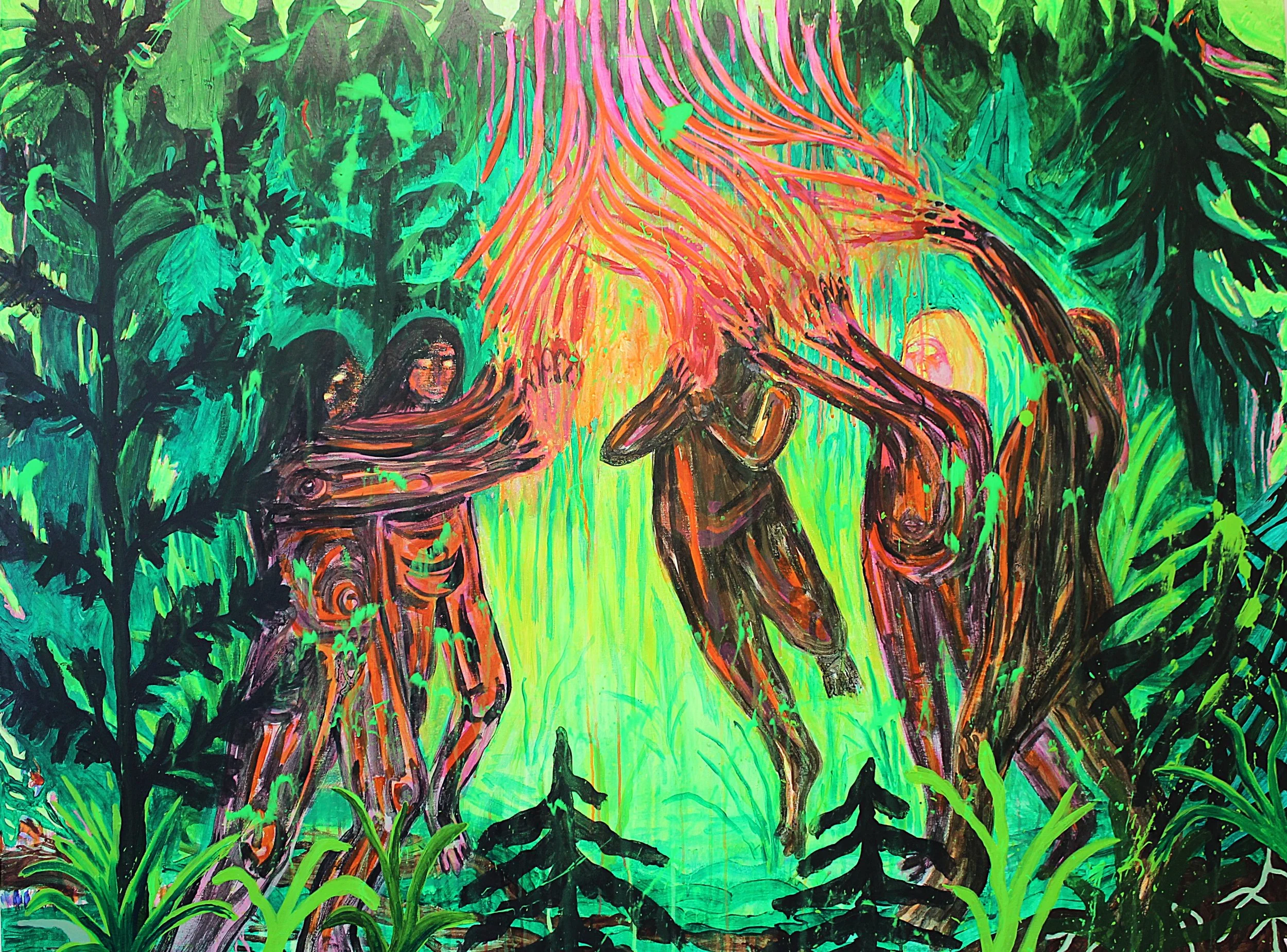 Solidaritet, 1,20m x 1,50m