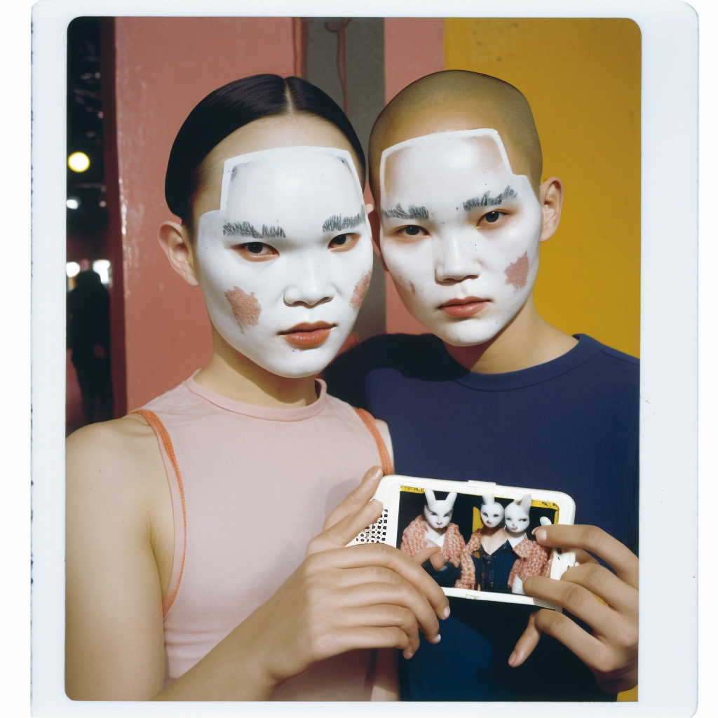 Peus_Polaroid_photograph_of_twins_wearing_rabbit_mask._twins_ar_481df272-6b9d-4da6-b6b8-35ab2b7bcb4a.png