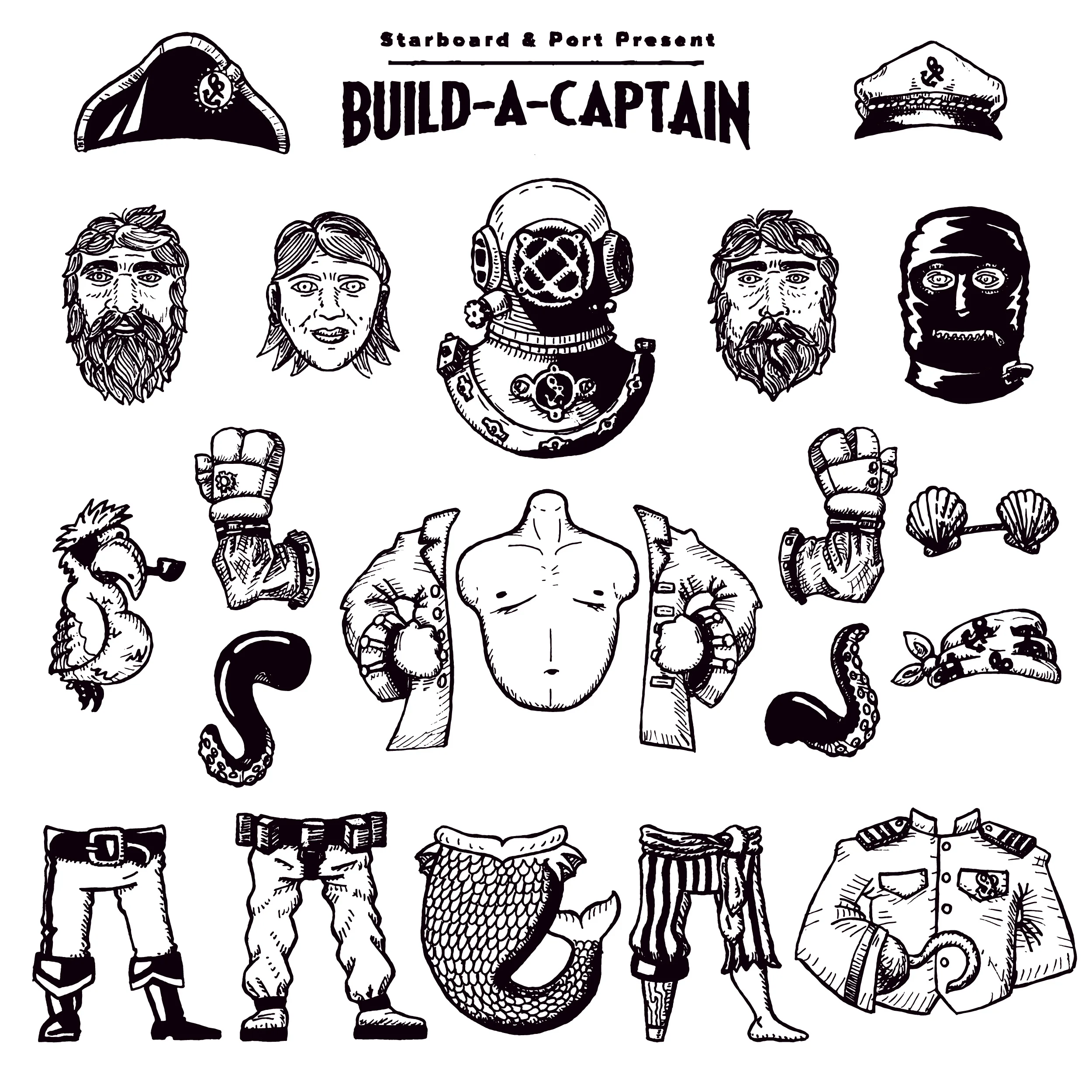 Starboard & Port Illustrations
