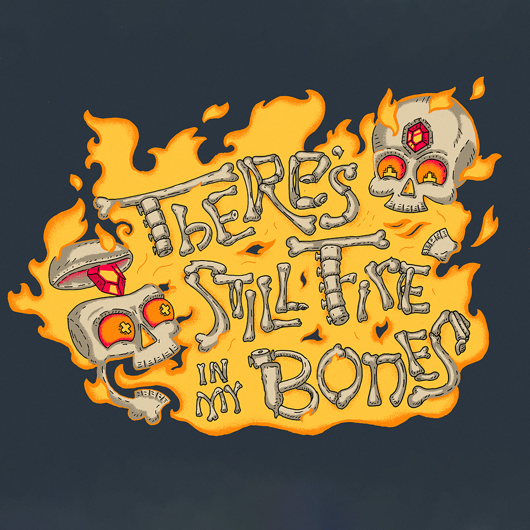 Fire In My Bones Illustration