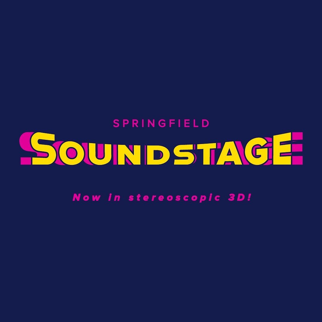 And finally Part 3 of 3 for the Springfield Soundstage branding project: Gone, but not forgotten.

I really wanted the Stereoscopic 3D version to be the primary mark, but the S3 crew preferred the classic look. And since they hired me and I love all 