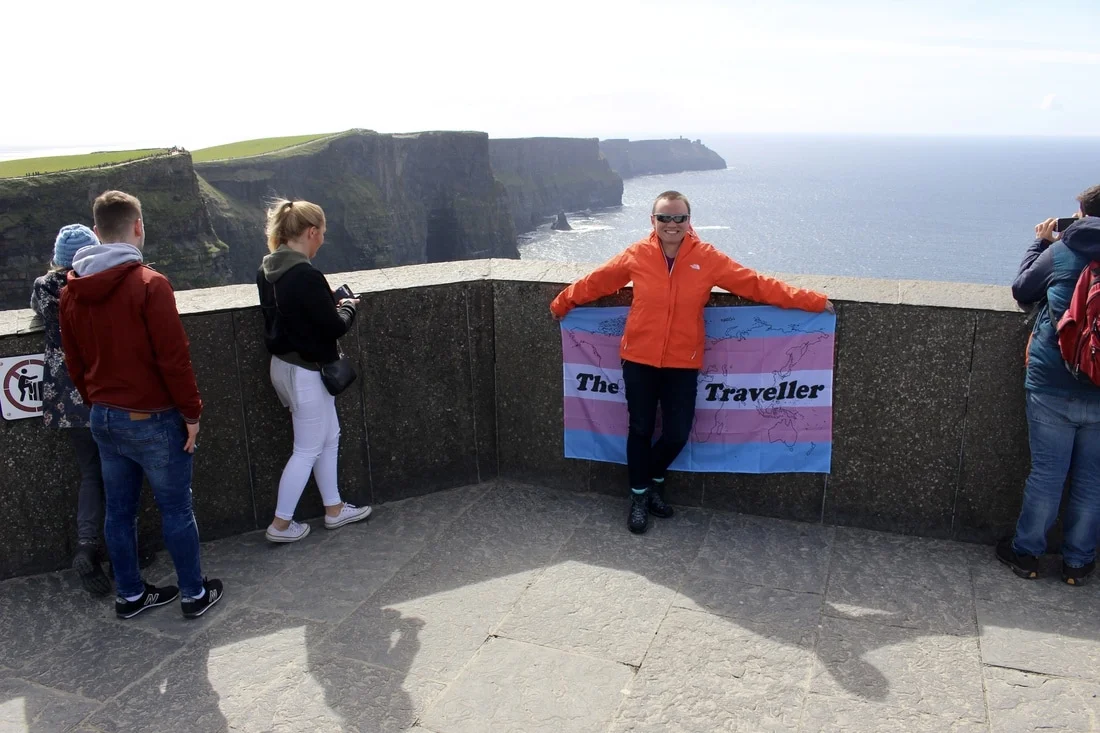The wind was not on my side for this photo, hence why it's behind me