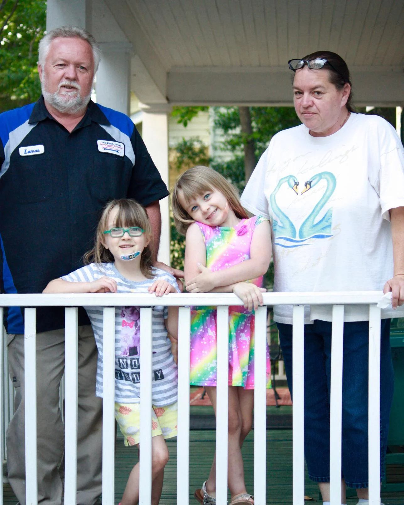The Proctors were one of several families to participate in Children's Place's Strengthening Families program.