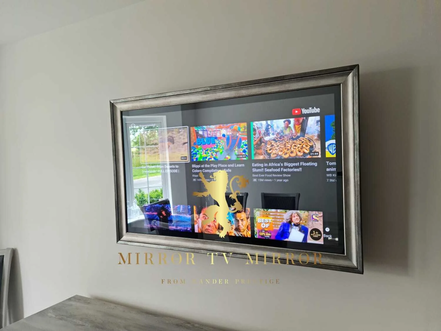 SMART MIRROR TV — THE ELECTRIC GLASS PEOPLE