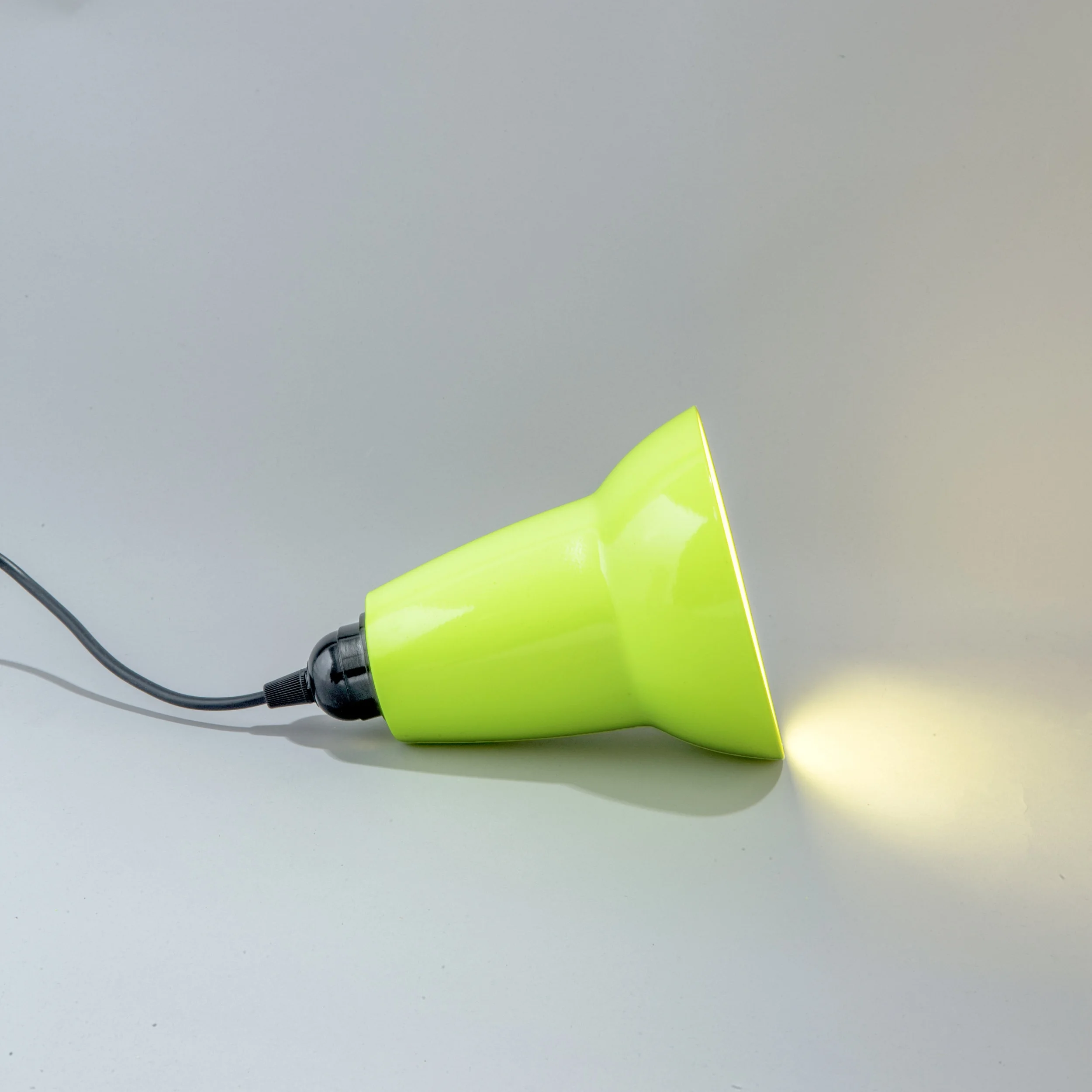 table lamp neon yellow