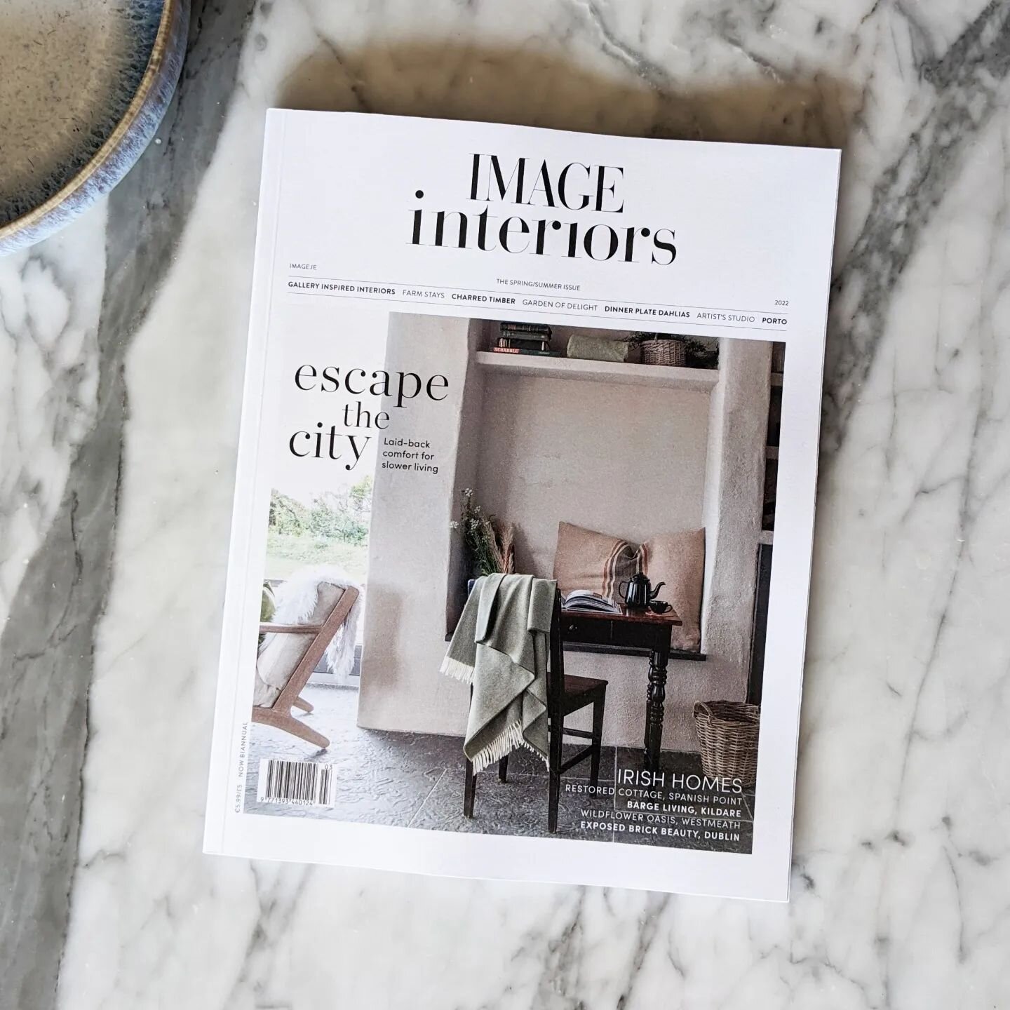 Great to be included in the latest Spring/Summer issue of Image Interiors magazine, thanks to all @image_interiors @image.ie Thanks also to @ruthmariaphotos and @fionnmccann for their wonderful photos and Amanda Kavanagh @googlepuns for her thoughtfu
