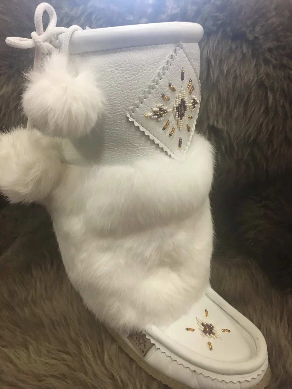 white mukluks