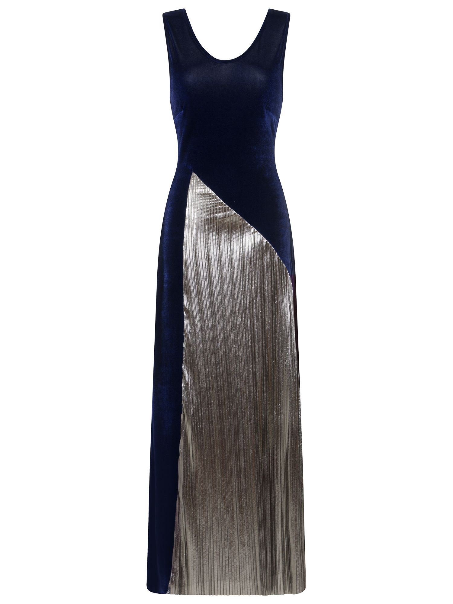 HotSquash Velvet Pleat Maxi Dress, £78.40*