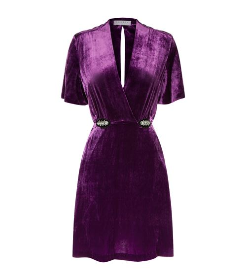 Sandro Velvet Dress, £315