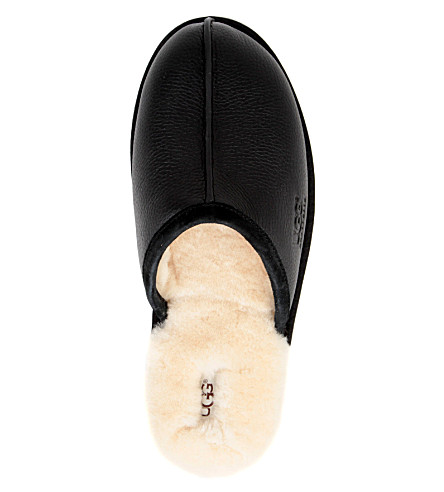 UGG Scuff leather slippers