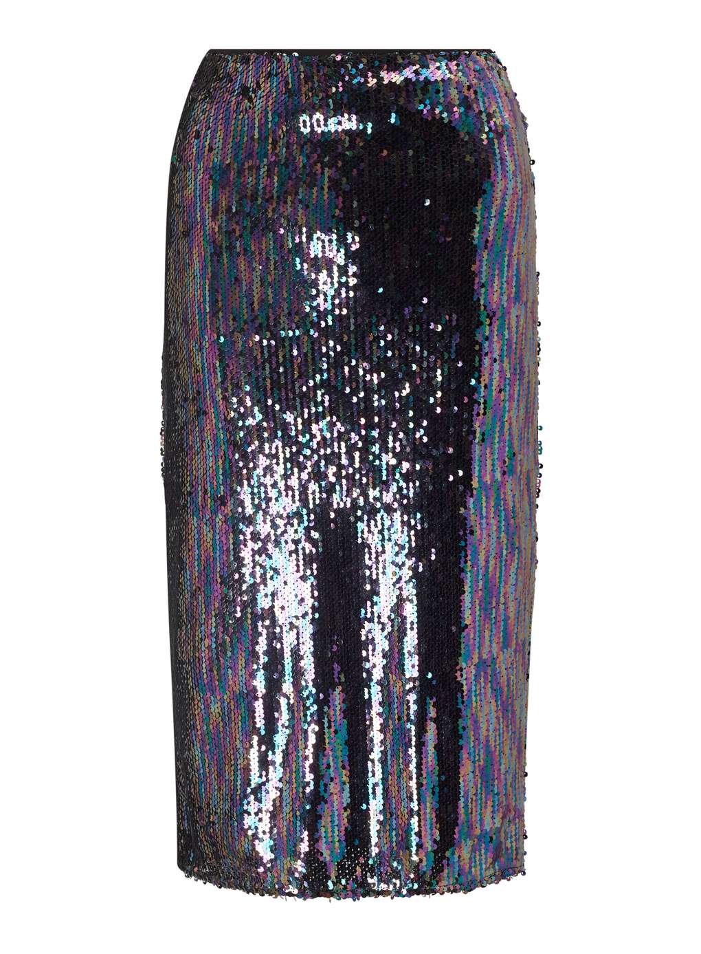 MISS SELFRIDGE Dark Iridescent Sequin Skirt