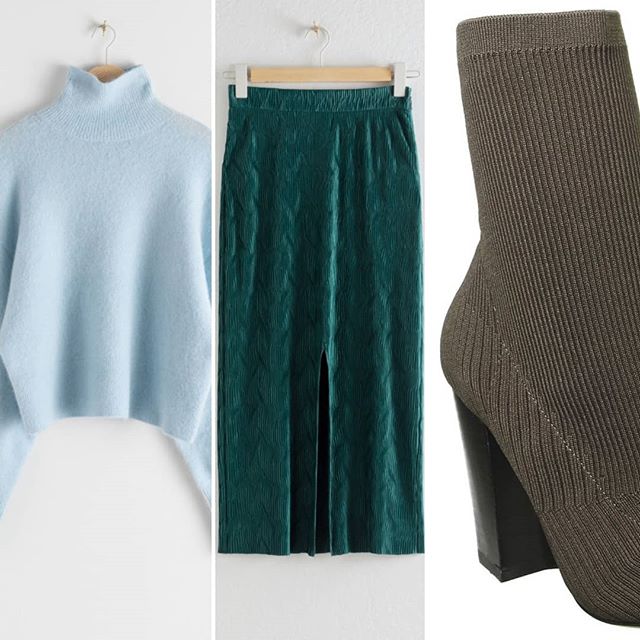 I am craving all the soft textures at the moment and this outfit hits the spot. These are the nicest sock boots I've seen recently and what's better than a wool (blend) turtleneck in the dreamiest blue...
.
#wrapmeup
#softhues
#autumnwardrobe #outfit