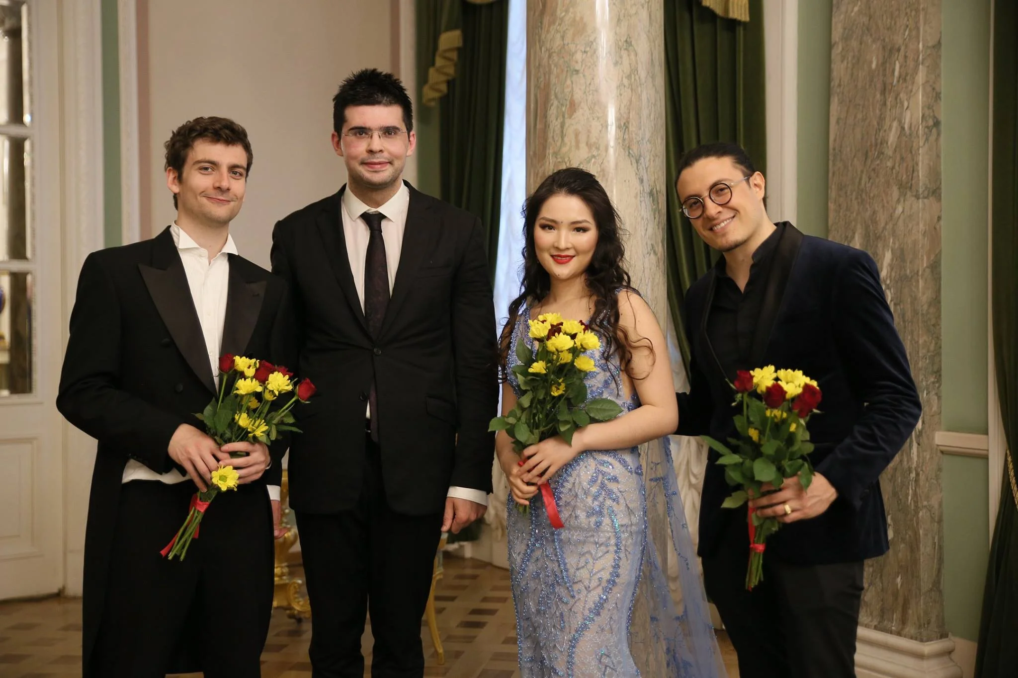 Alexander Ullman , Valentin Uryupin , Yajie Zhang , Santiago Cañón Valencia Musical Olympus Artists 2018