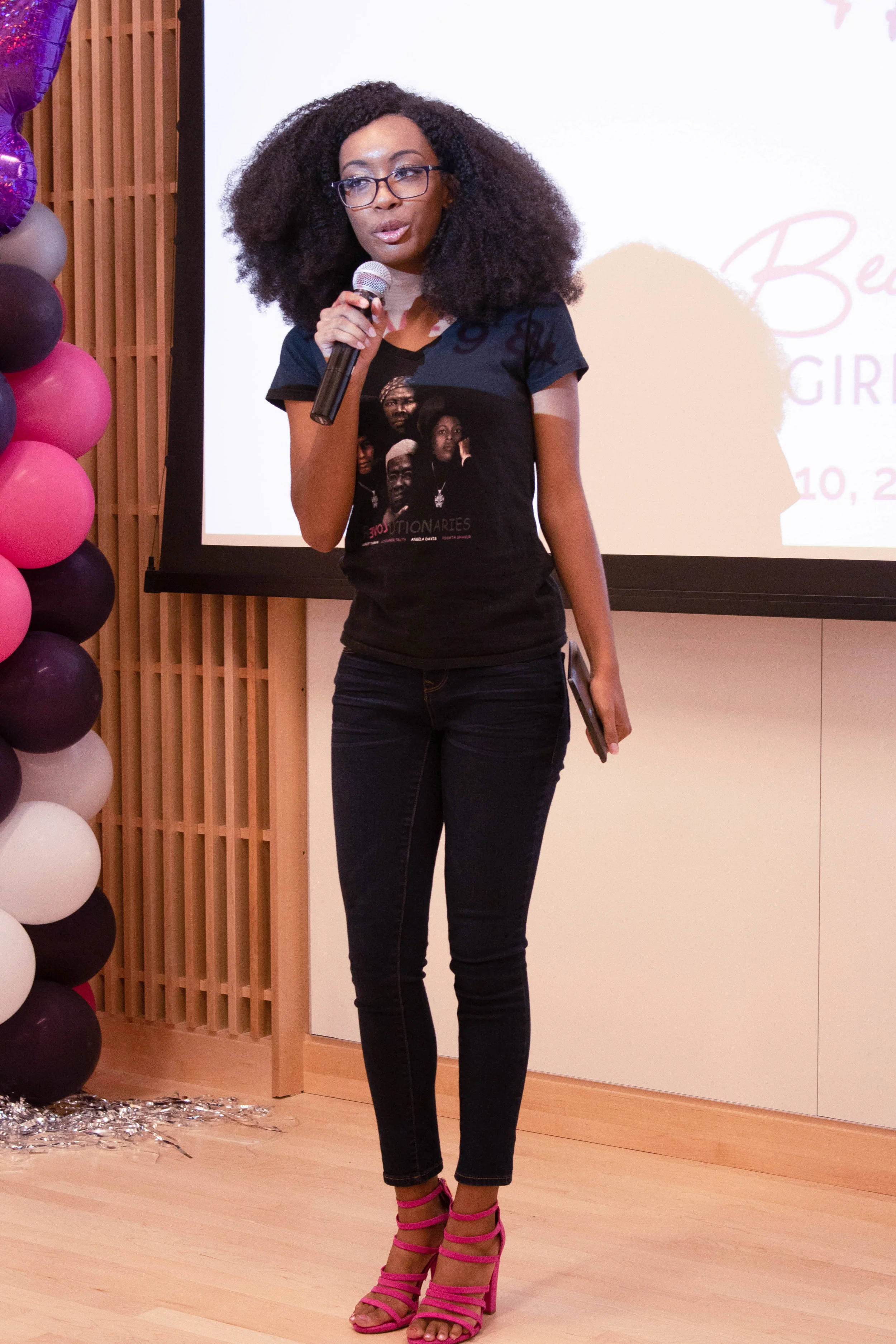 Louisiana State University junior and conference speaker Zuwena Easterling flew all the way up from Louisiana to be a part of the dynamic two day event.