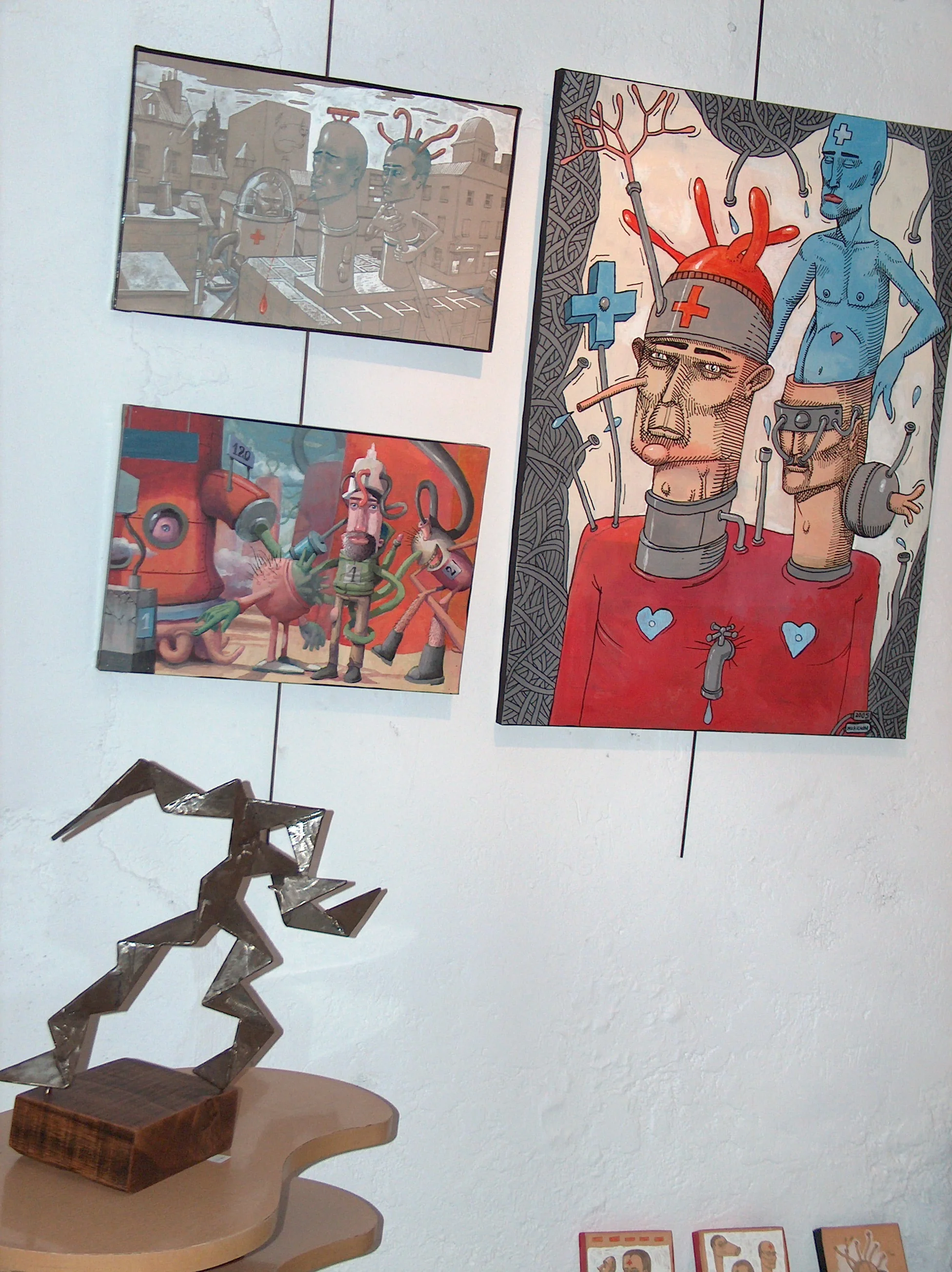 MORICHON (peinture), BRARD (sculpture)