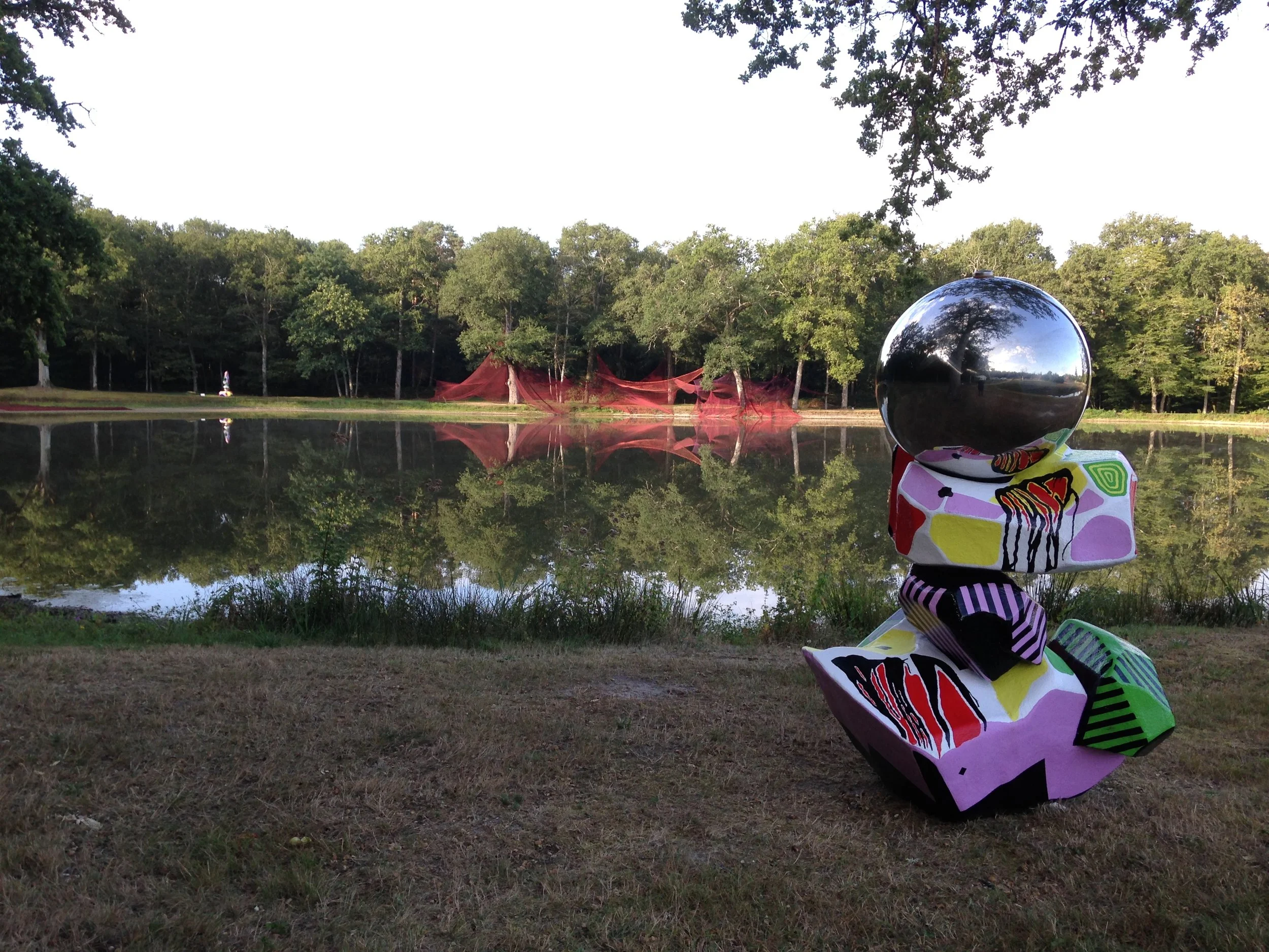 Jardin de sculptures à Chaumont-sur-Tharonne