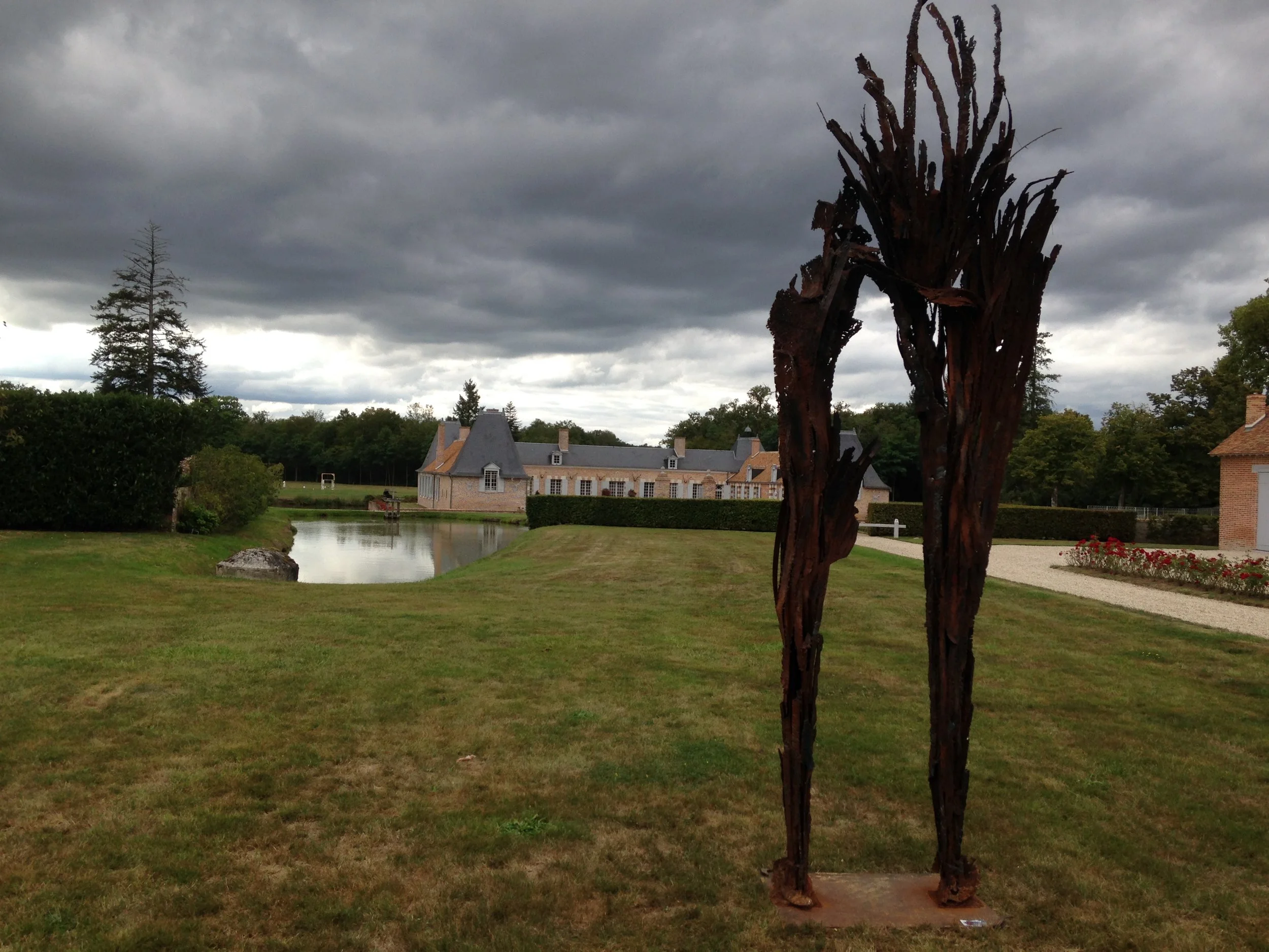 Jardin de sculptures à Chaumont-sur-Tharonne