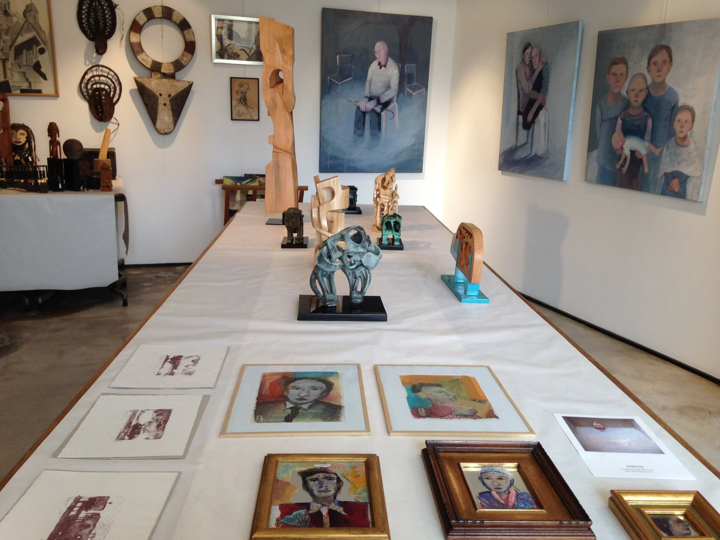 Jean-François Maubert (sculptures), Isabelle Bossé (peintures)