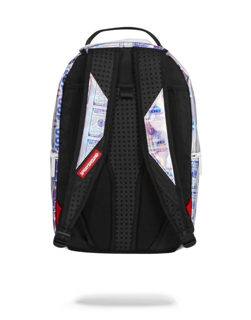 sprayground holographic backpack