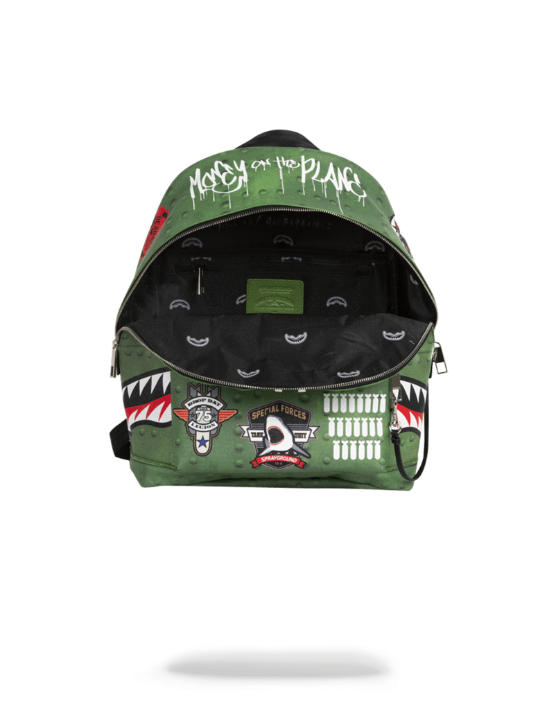 sprayground shark infested skies