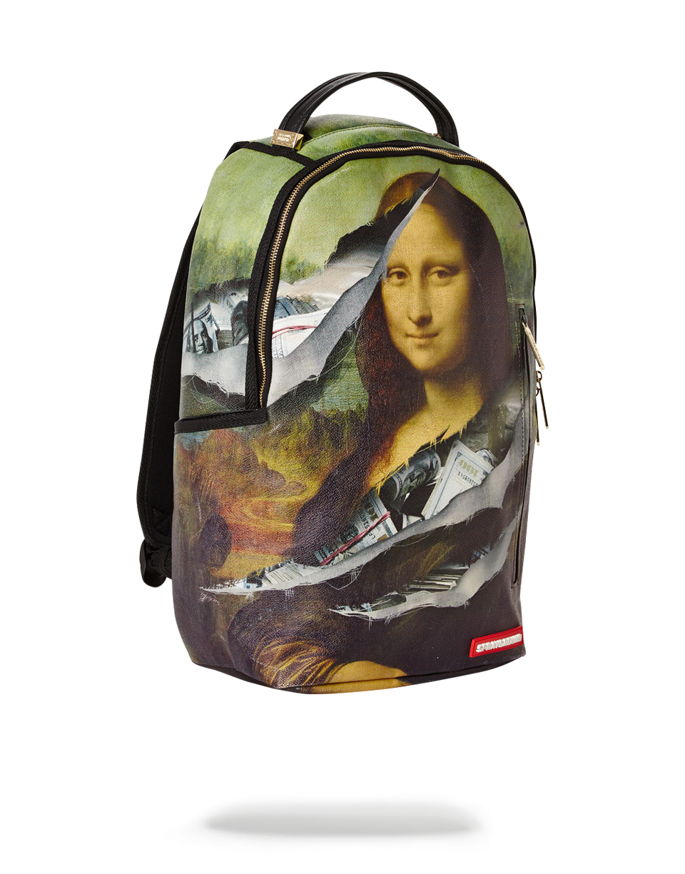 SPRAYGROUND MONA LISA STASH BACKPACK 