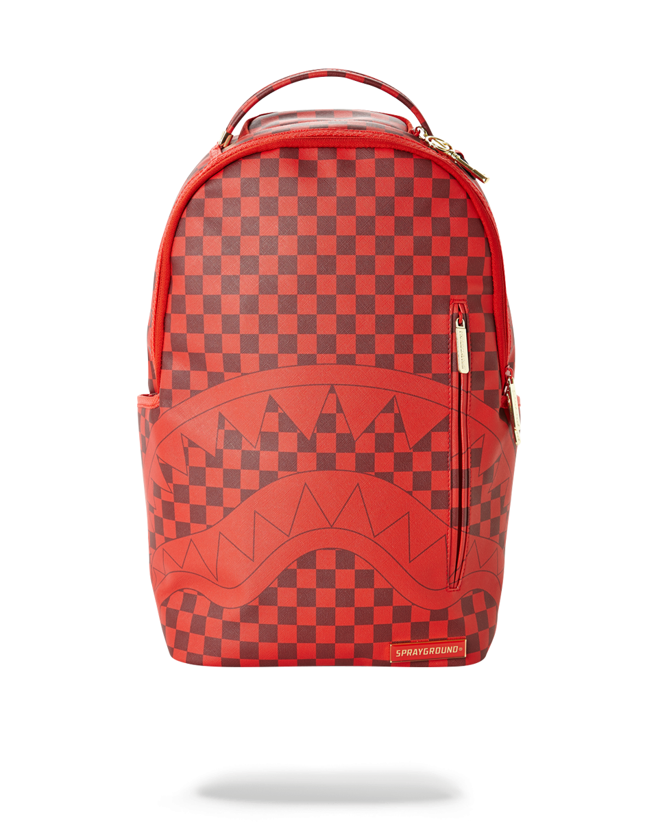 sprayground backpack checkered