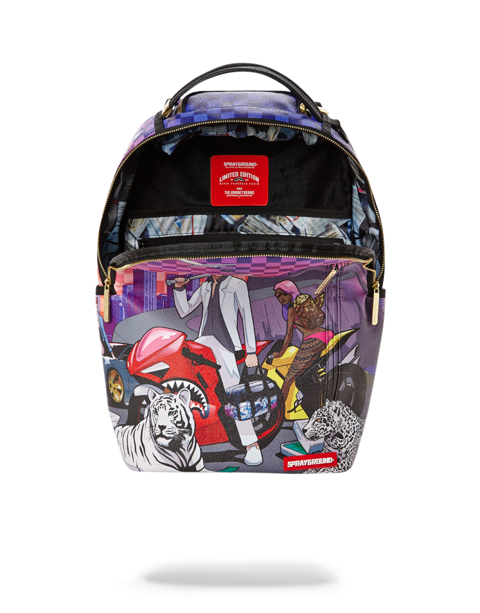 sprayground lamborghini backpack
