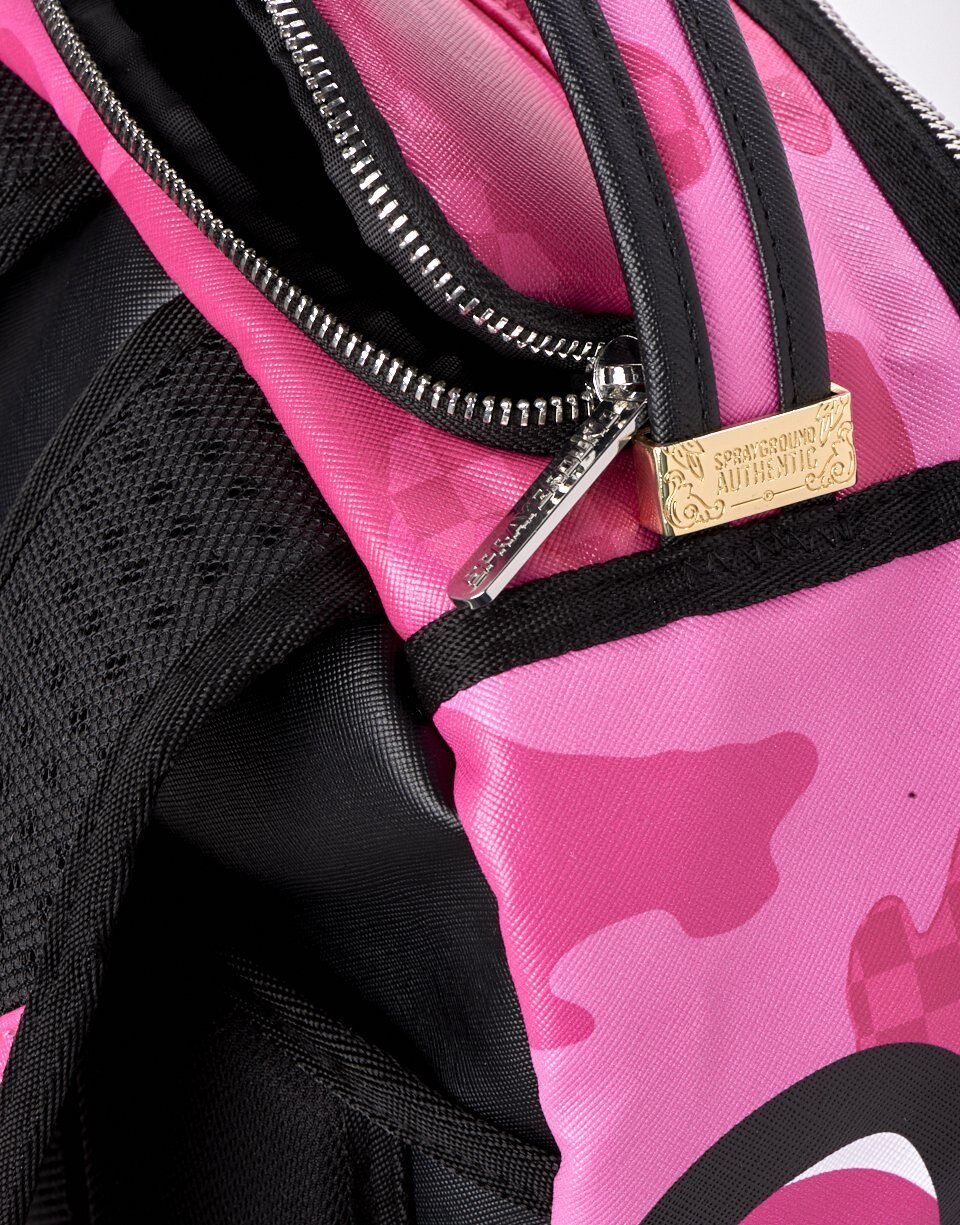 Sprayground Anime Camo Pink Backpack