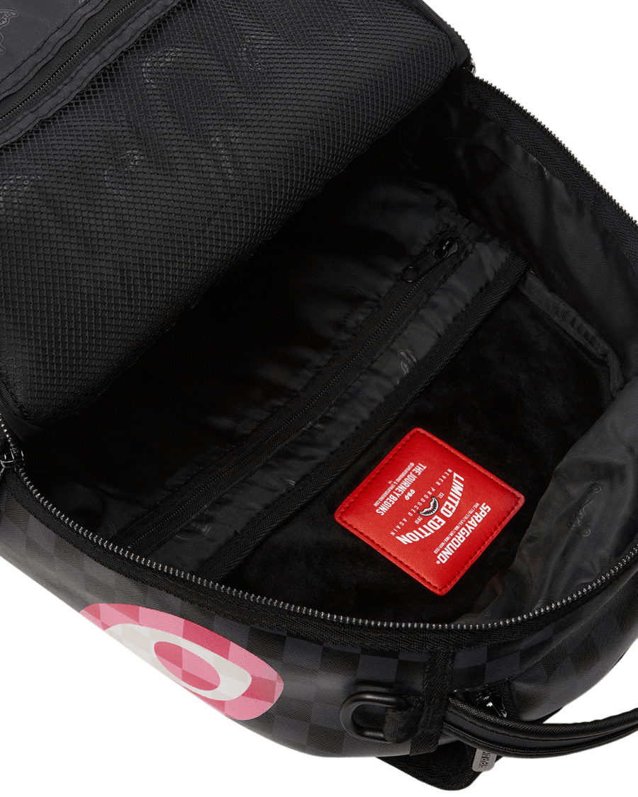 sprayground backpack checkered