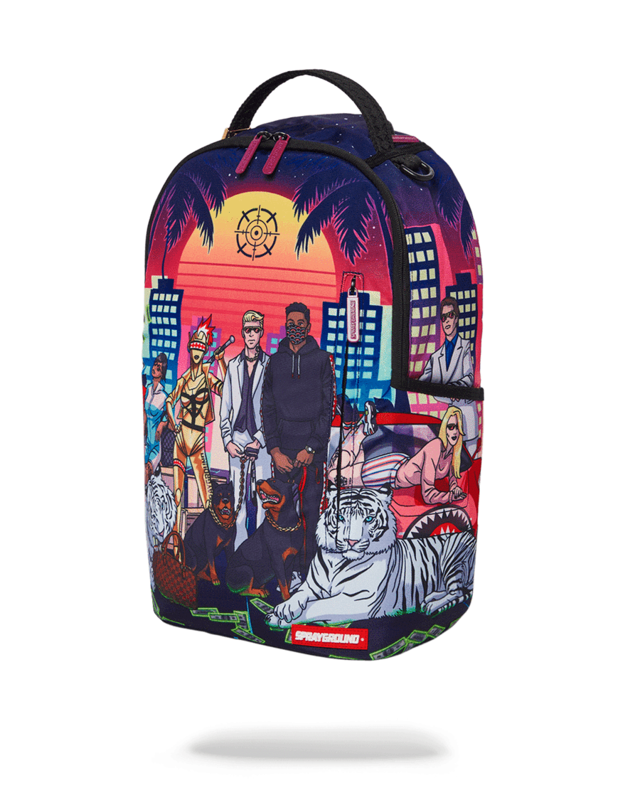 LOBO NEGRO — SPRAYGROUND 305 BACKPACK 