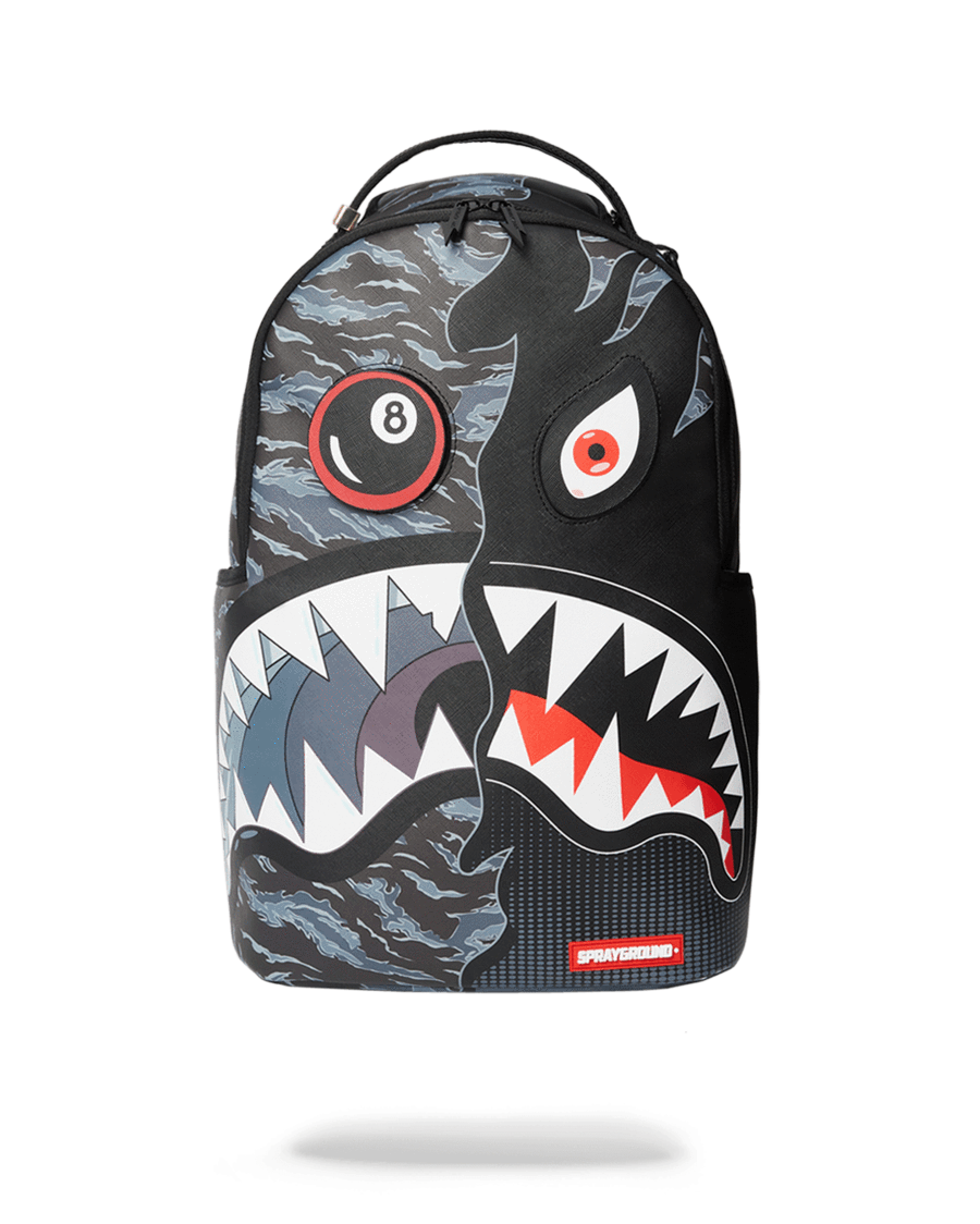 SPRAYGROUND SPLIT PSYCHO SHARK BACKPACK 