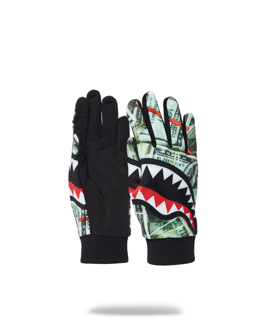 LOBO NEGRO — SPRAYGROUND 5TH AVENUE GLOVES