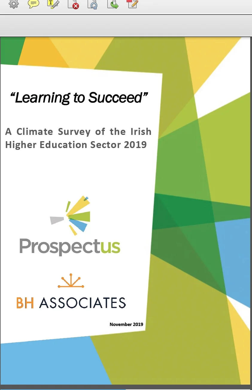 Survey on the Irish Higher Education Sector 2019