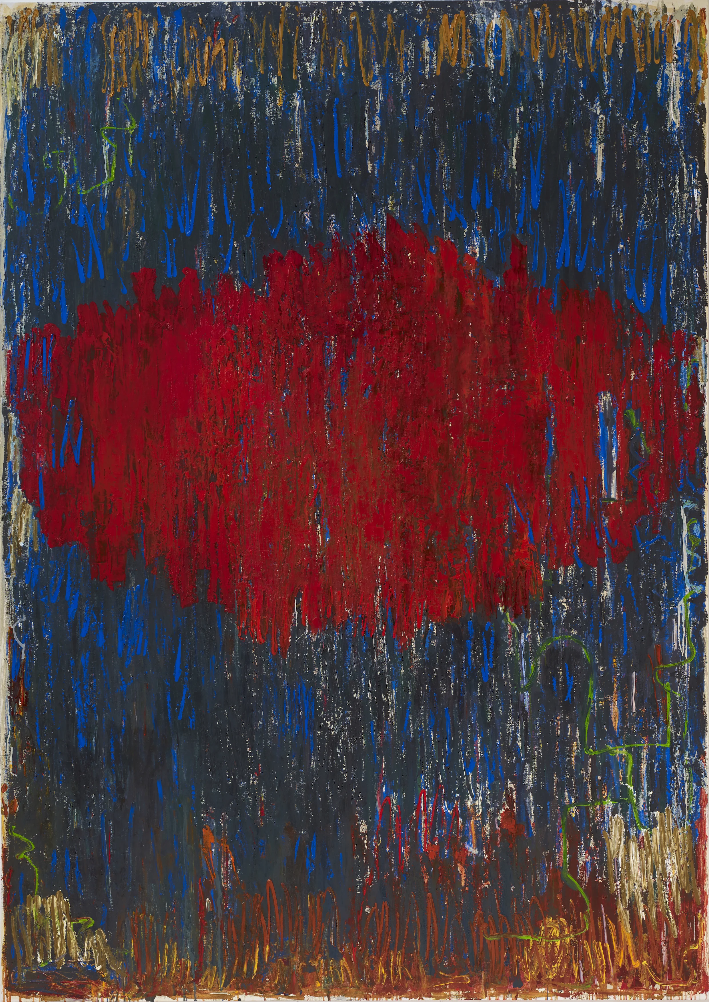 Aeneas 2015 oil on canvas 240 x 170 cm