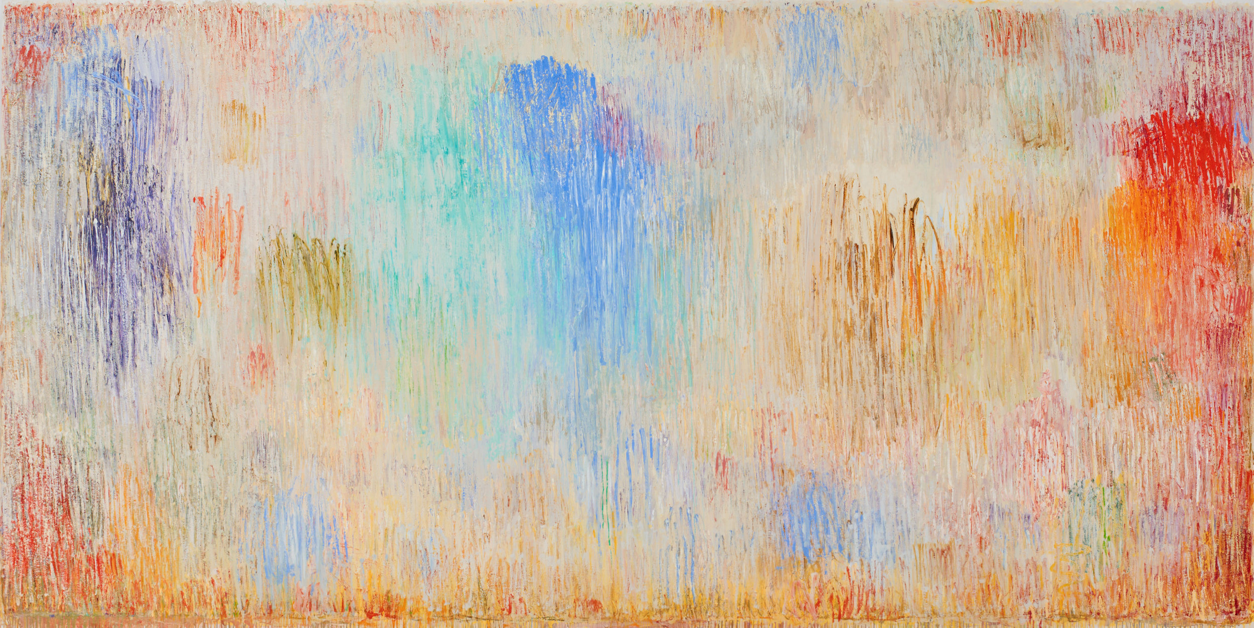 <em>Concert</em> 2017<br/> oil on canvas<br/> 220 x 440 cm
