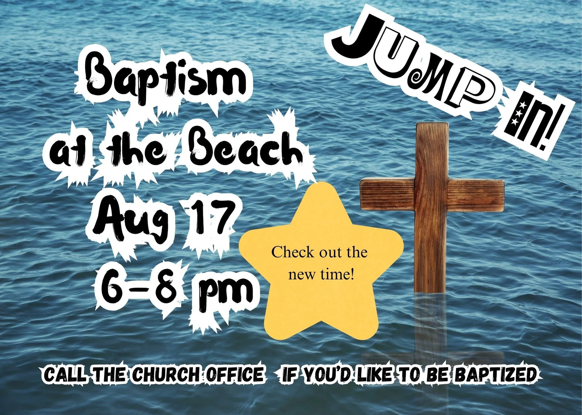 Beach Baptism, Worship, & Picnic