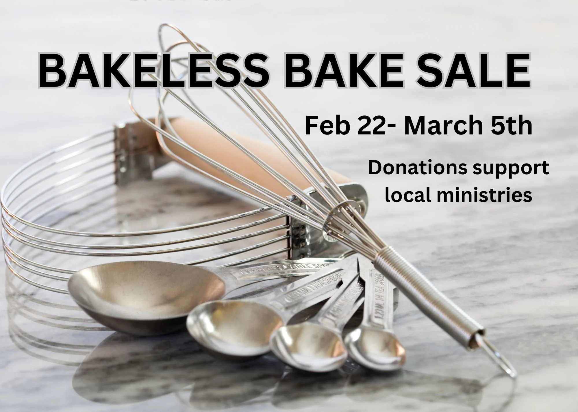 Bakeless Bakesale