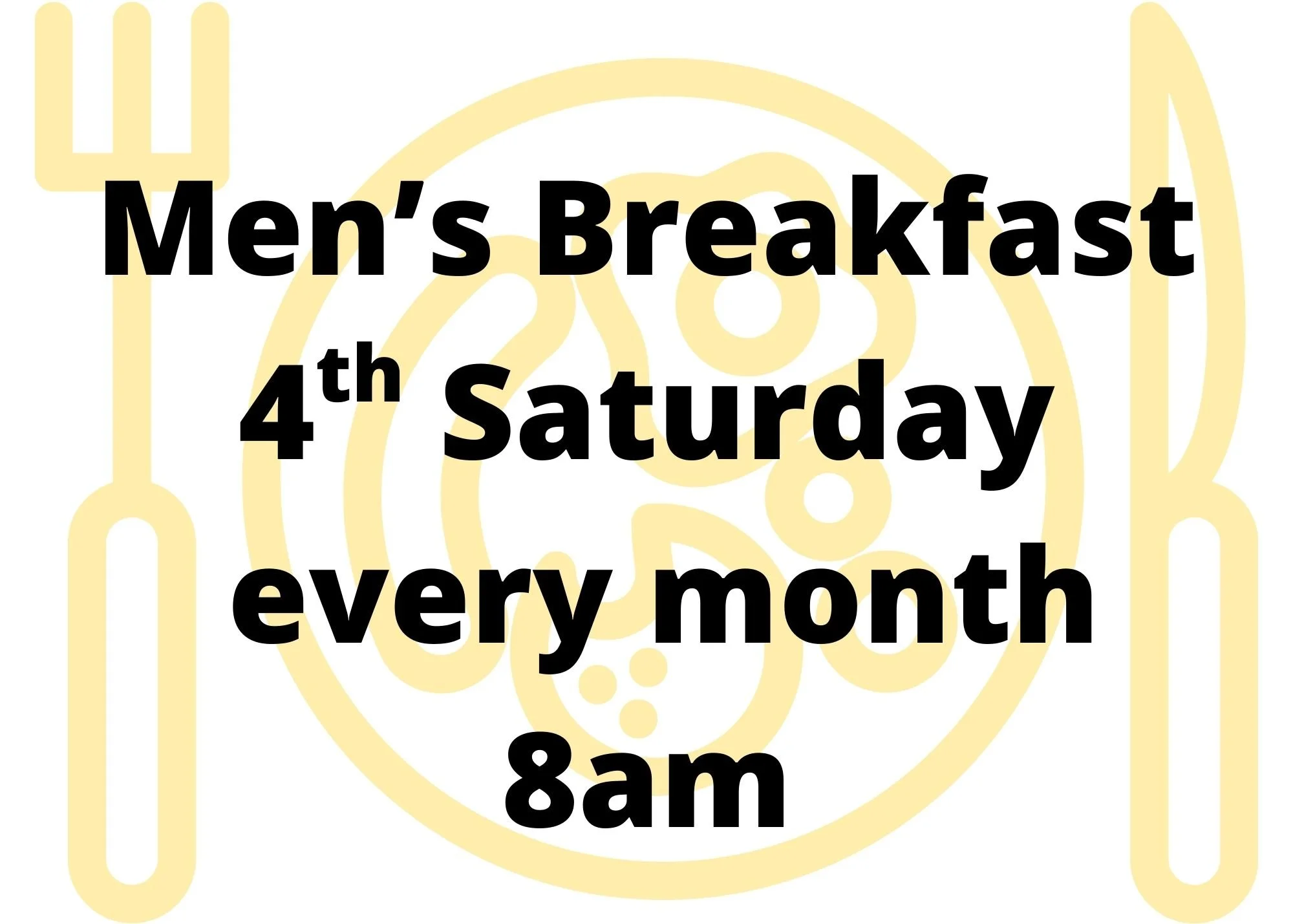 Men's Breakfast 