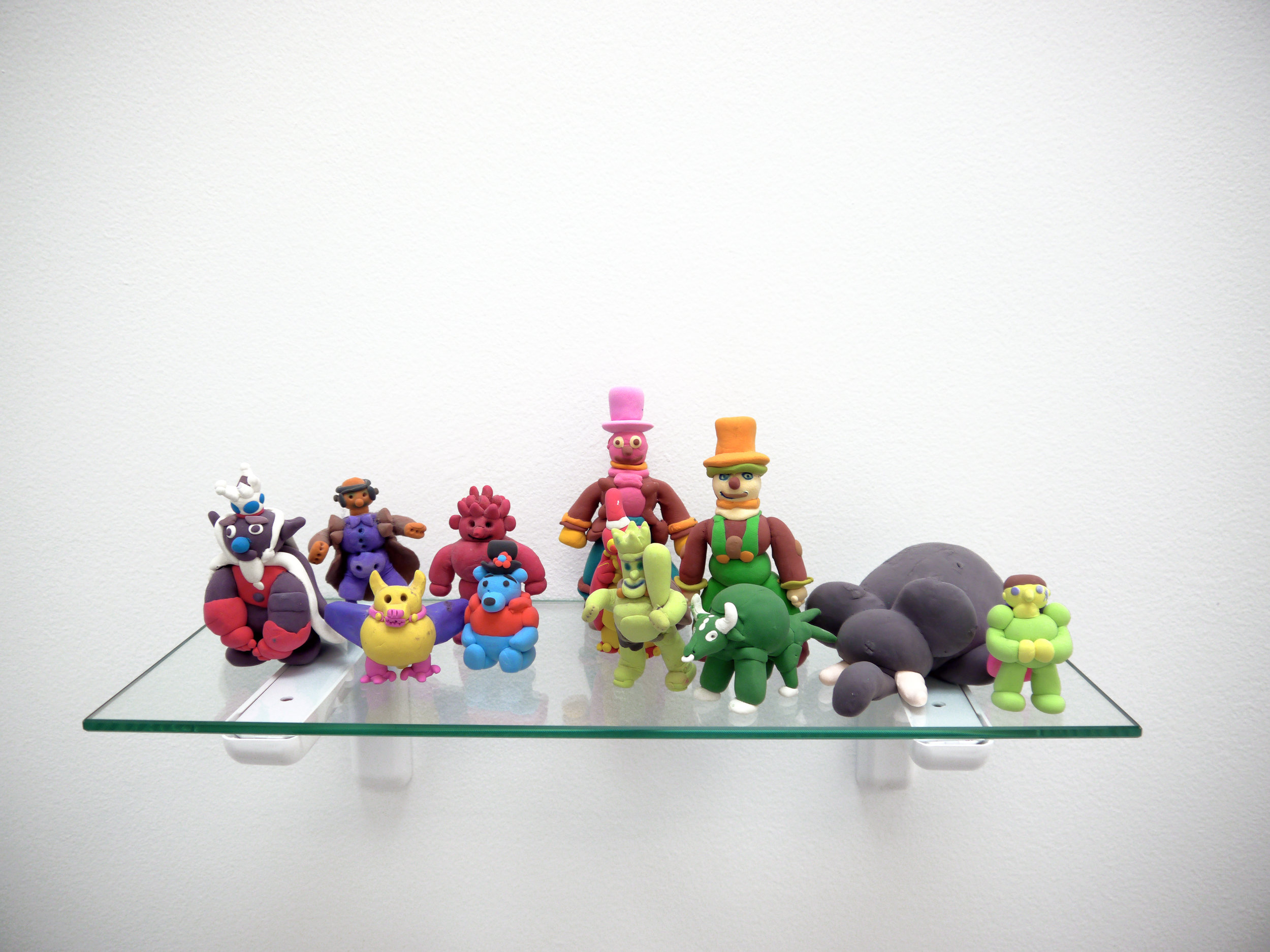 (SOLD) NEVER SEND AN ANIMAL TO DO A HERO_S JOB - polymer clay - 2010-2018.jpg