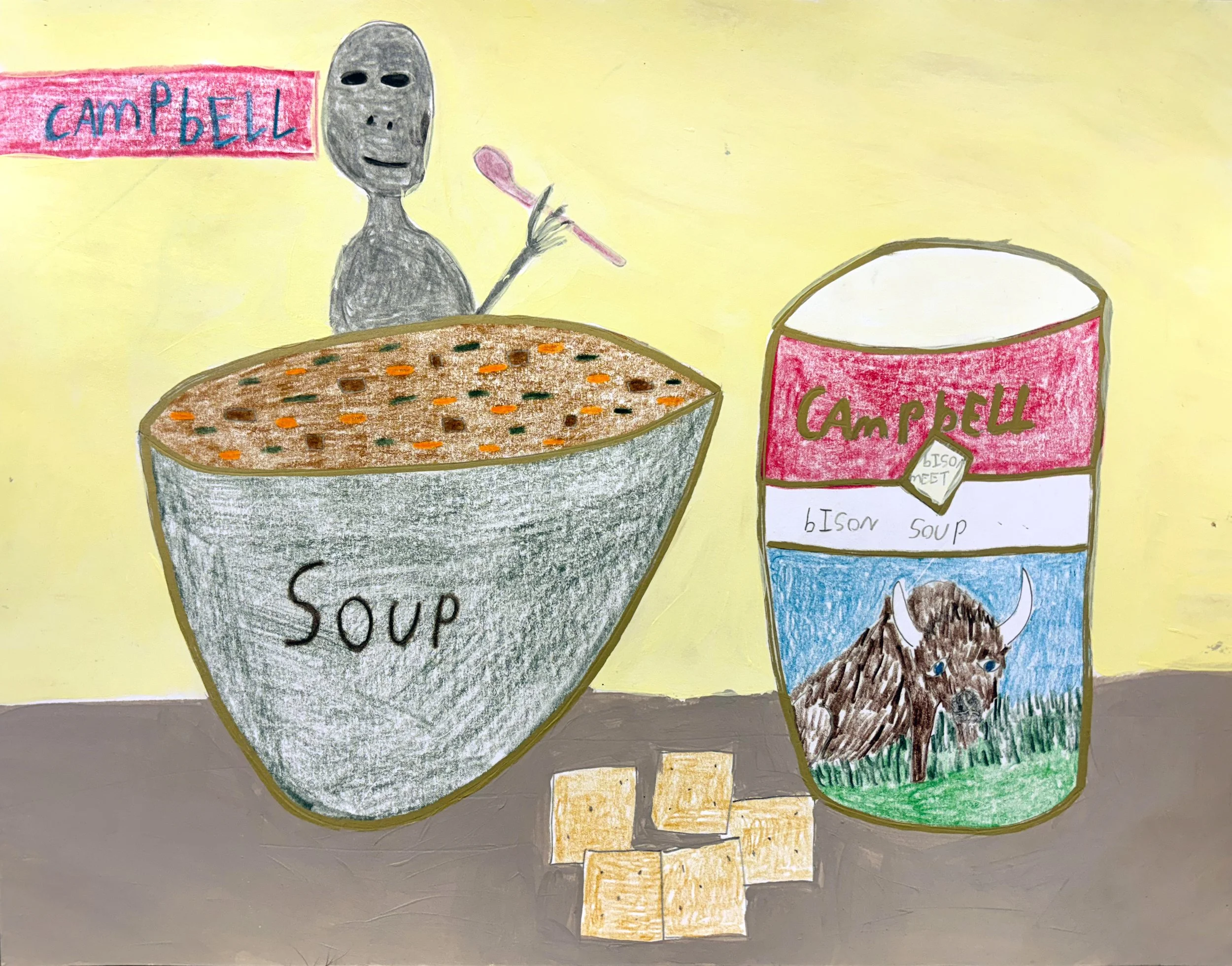 Campbell's Bison Soup by Kim Bond