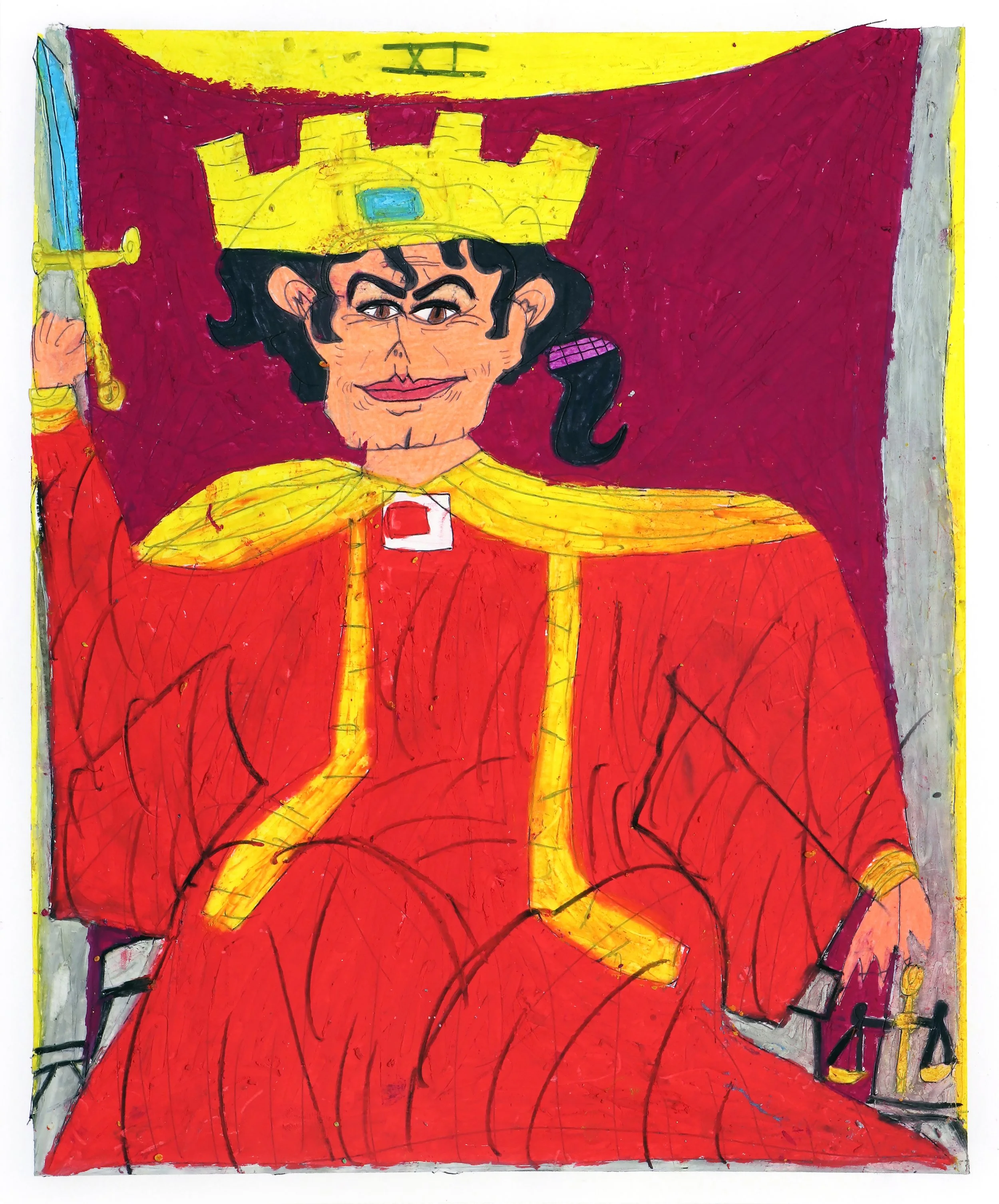 Michael Jackson as Justice by Charlie Wallace
