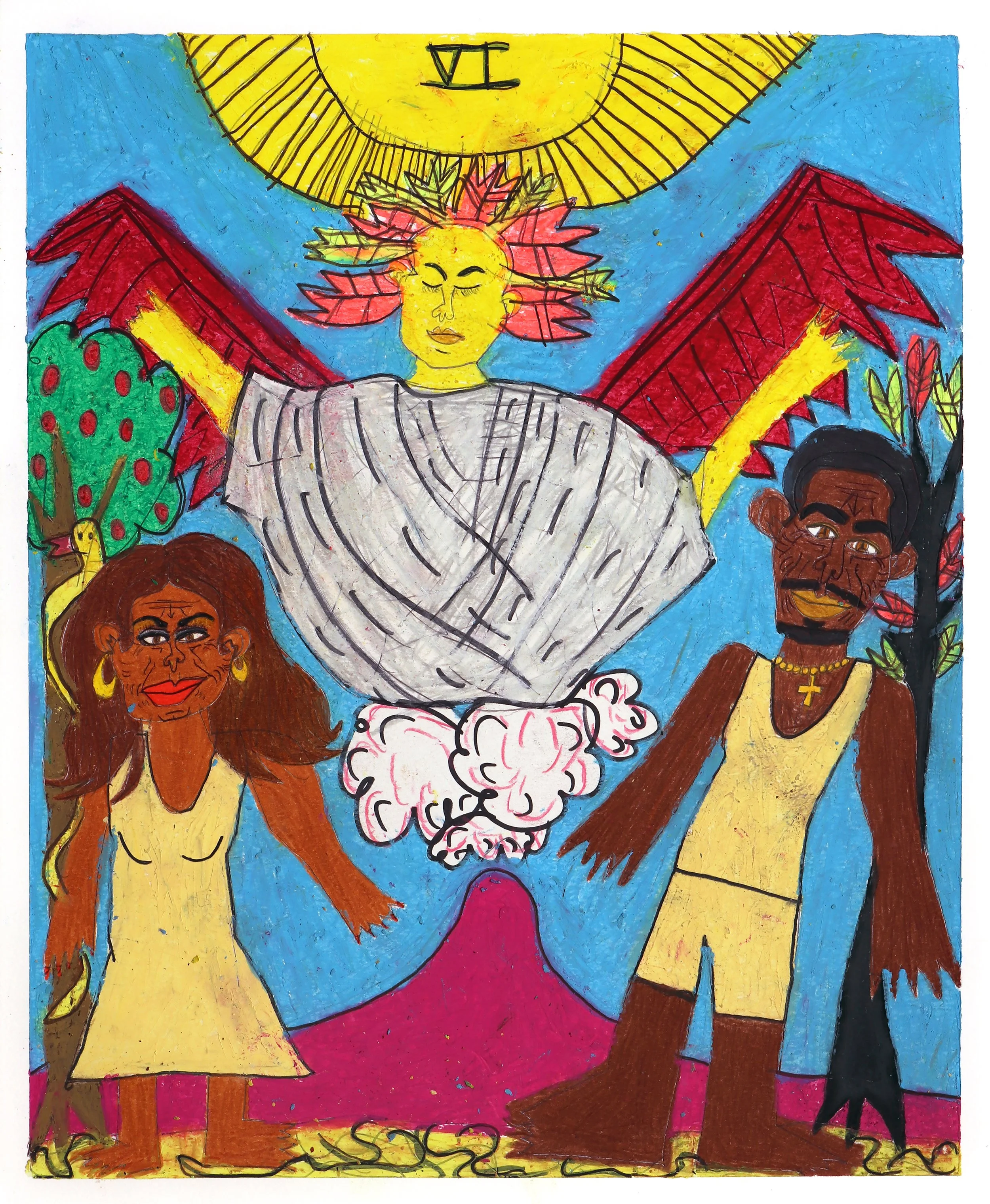 Ike and Tina Turner as the Lovers by Charlie Wallace