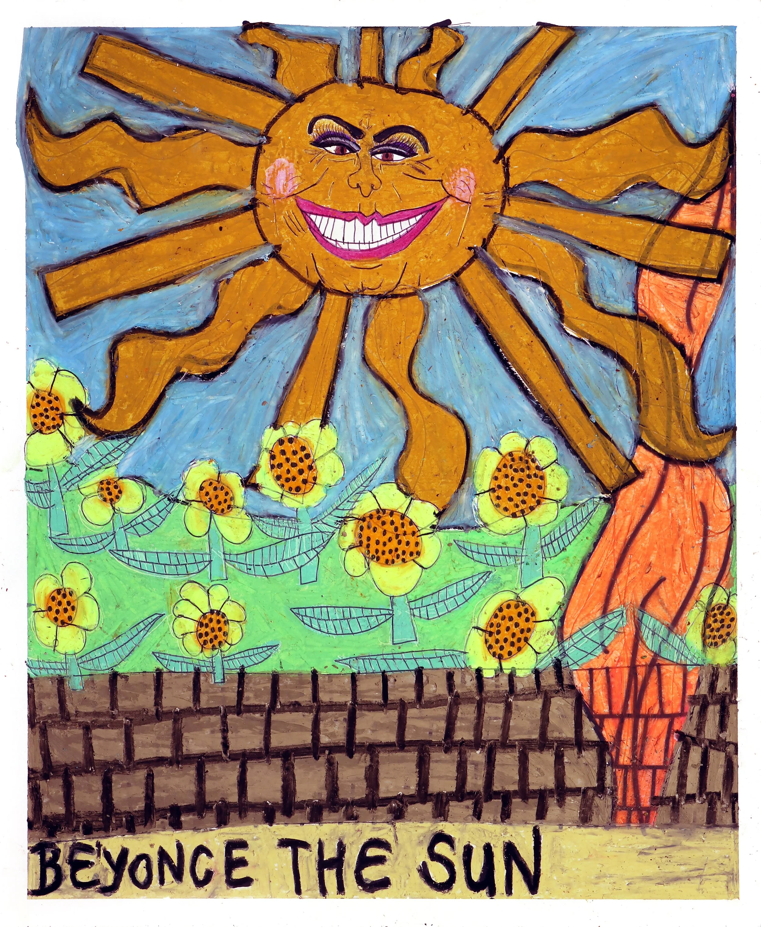 Beyonce the Sun by Charlie Wallace