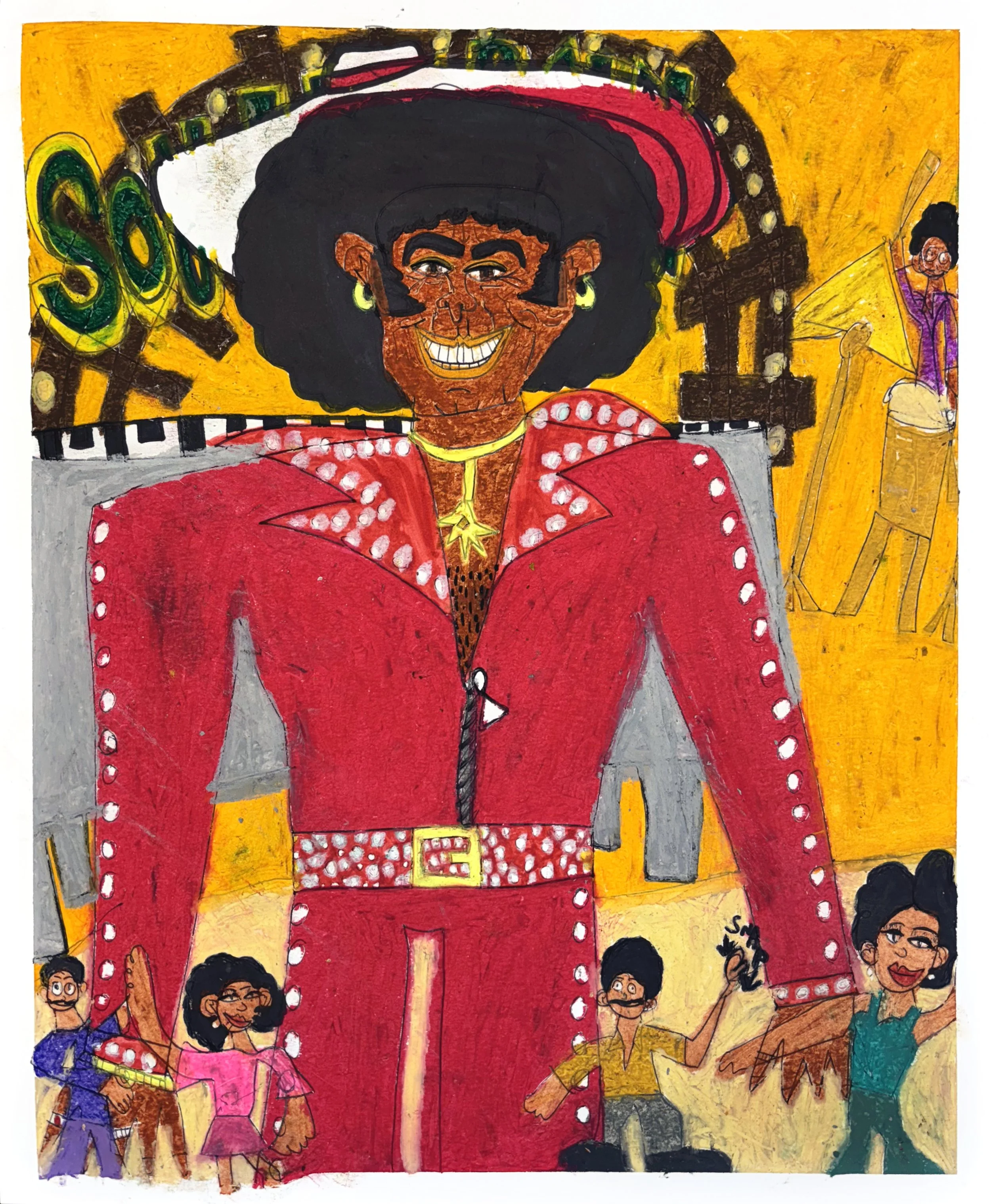 Sly Stone by Charlie Wallace