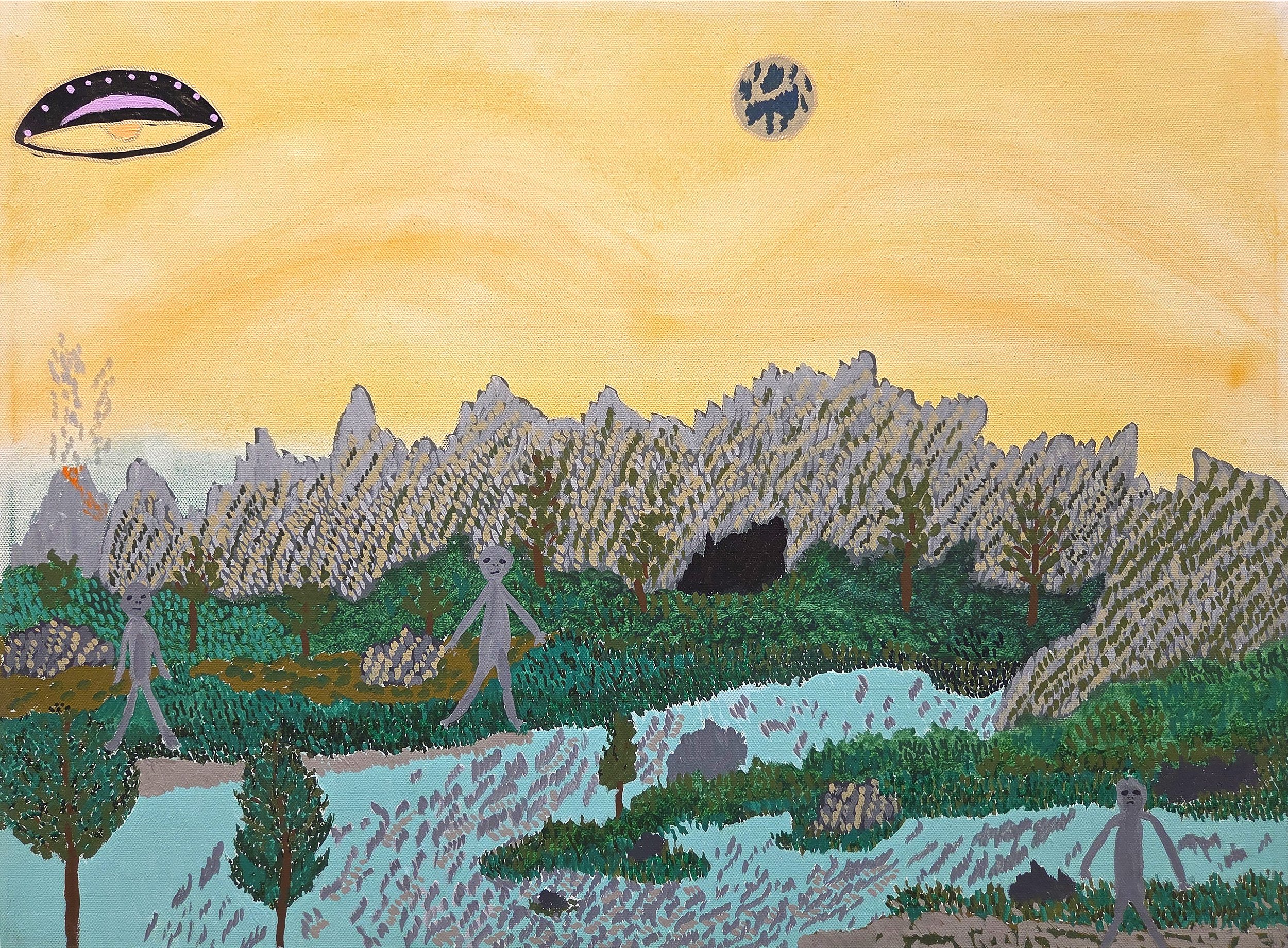 Zeta Reticuli Explorers By Kim Bond