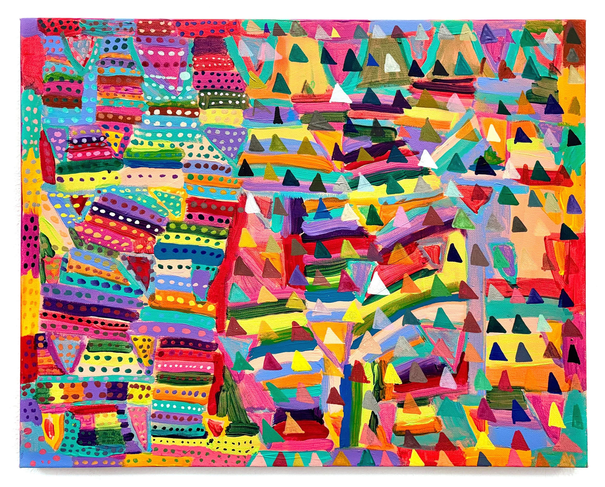 Waffle Cone and Sprinkles by Maggie Kambic